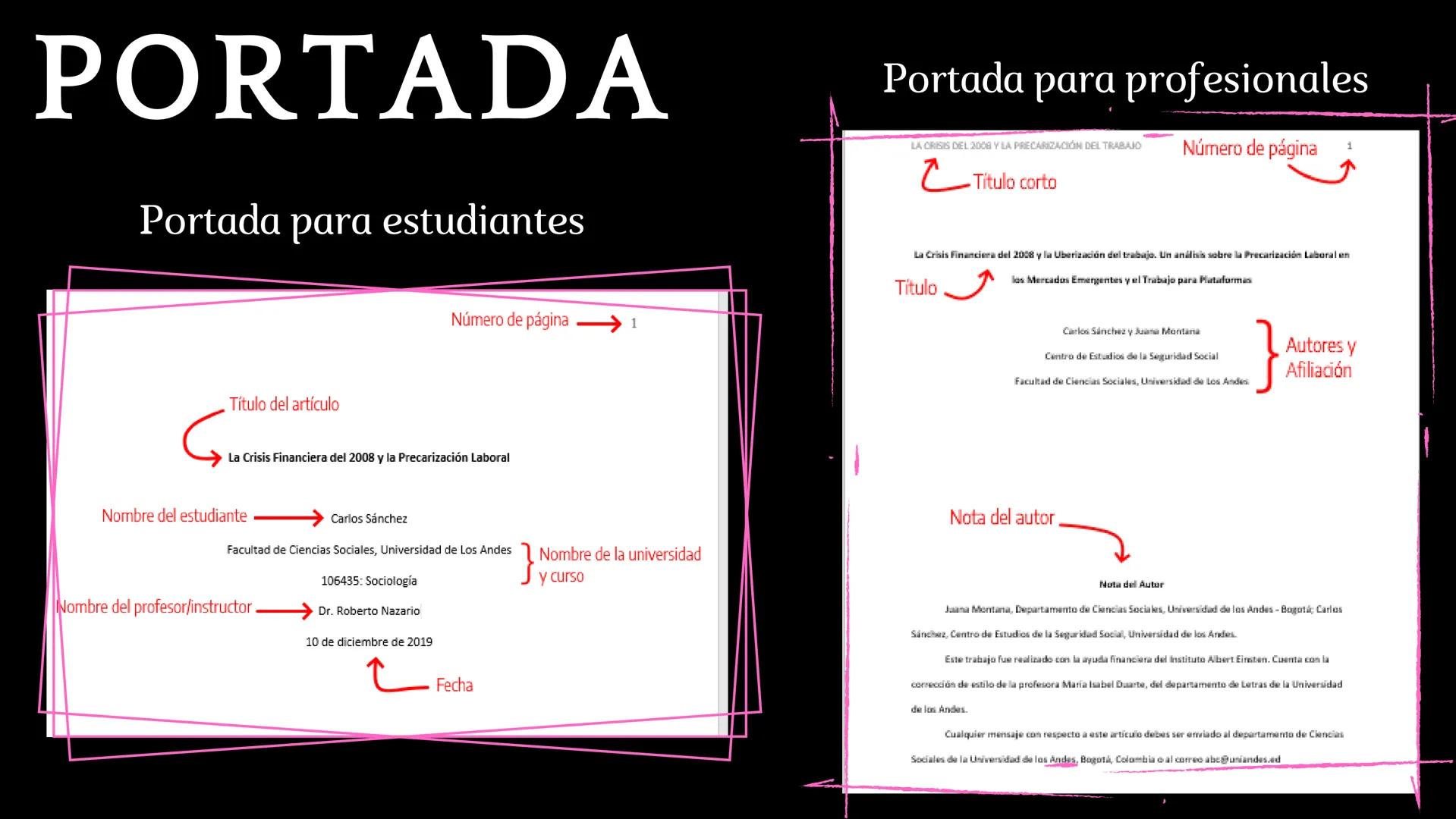# Normas
APA 7MA EDICIÓN # TEMAS Portada y sus elementos
Alineación
Paginación y numeración
Titulación
Citado correctamente
Tablas y figur