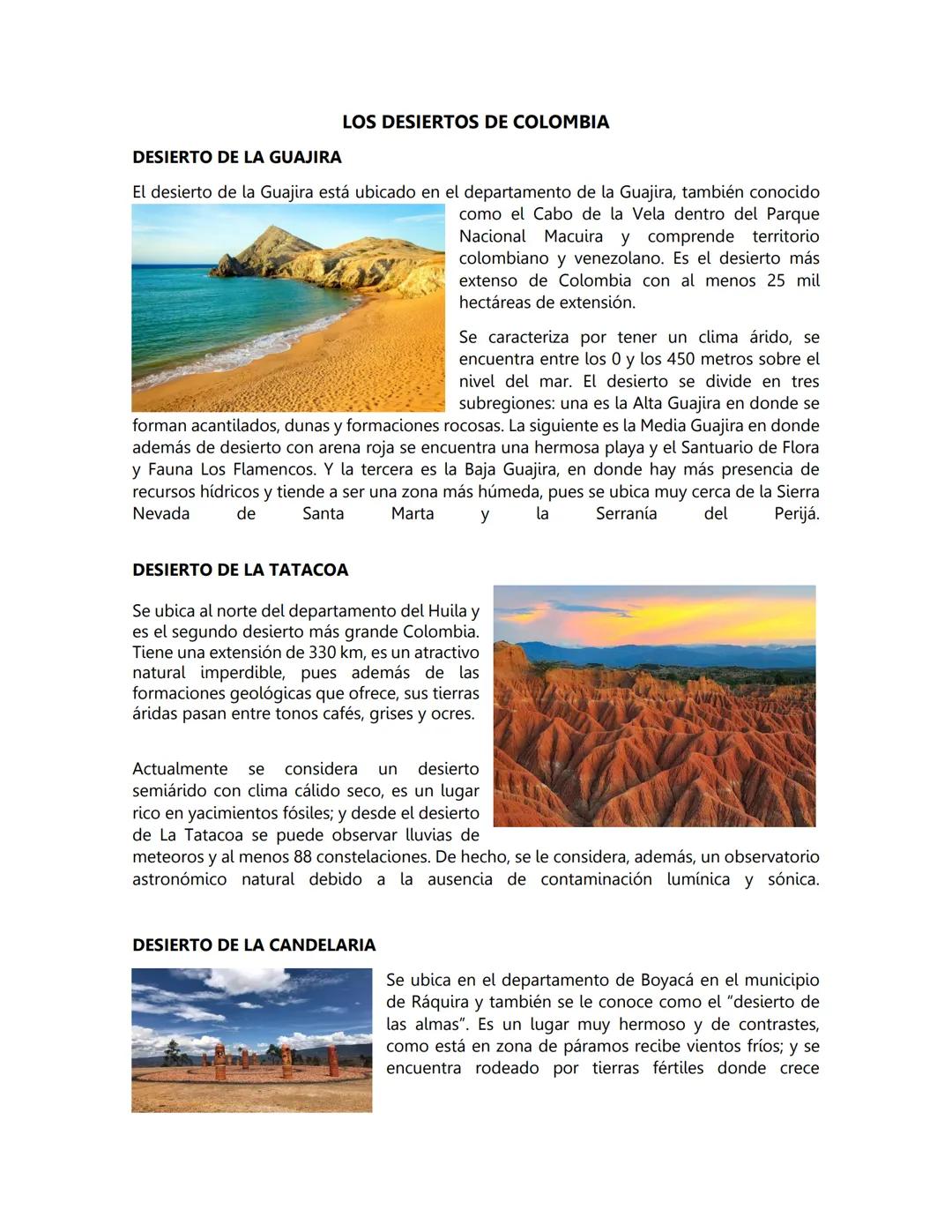 --- OCR Start ---
GRADO
MATERIA
TEMA
Octavo
Geografía
Desiertos, semidesiertos y biomas locales de
Colombia.
¿QUÉ SON LOS BIOMAS TERRESTES?