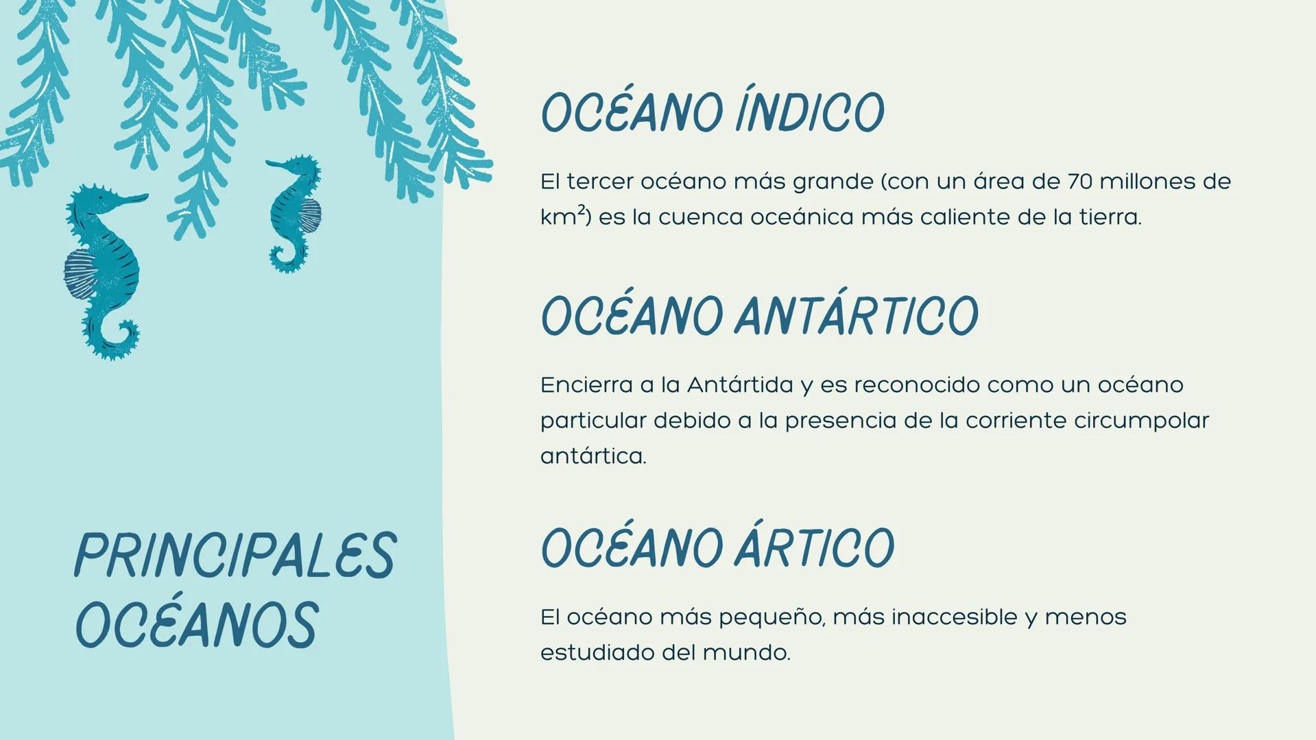 # OCÉANOS Y
# CONTINENTES
Universidad de la Salle
Didáctica del Español como Lengua Materna --- OCR Start ---
CONTENIDOS
CONCEPTUALES
GUÍA