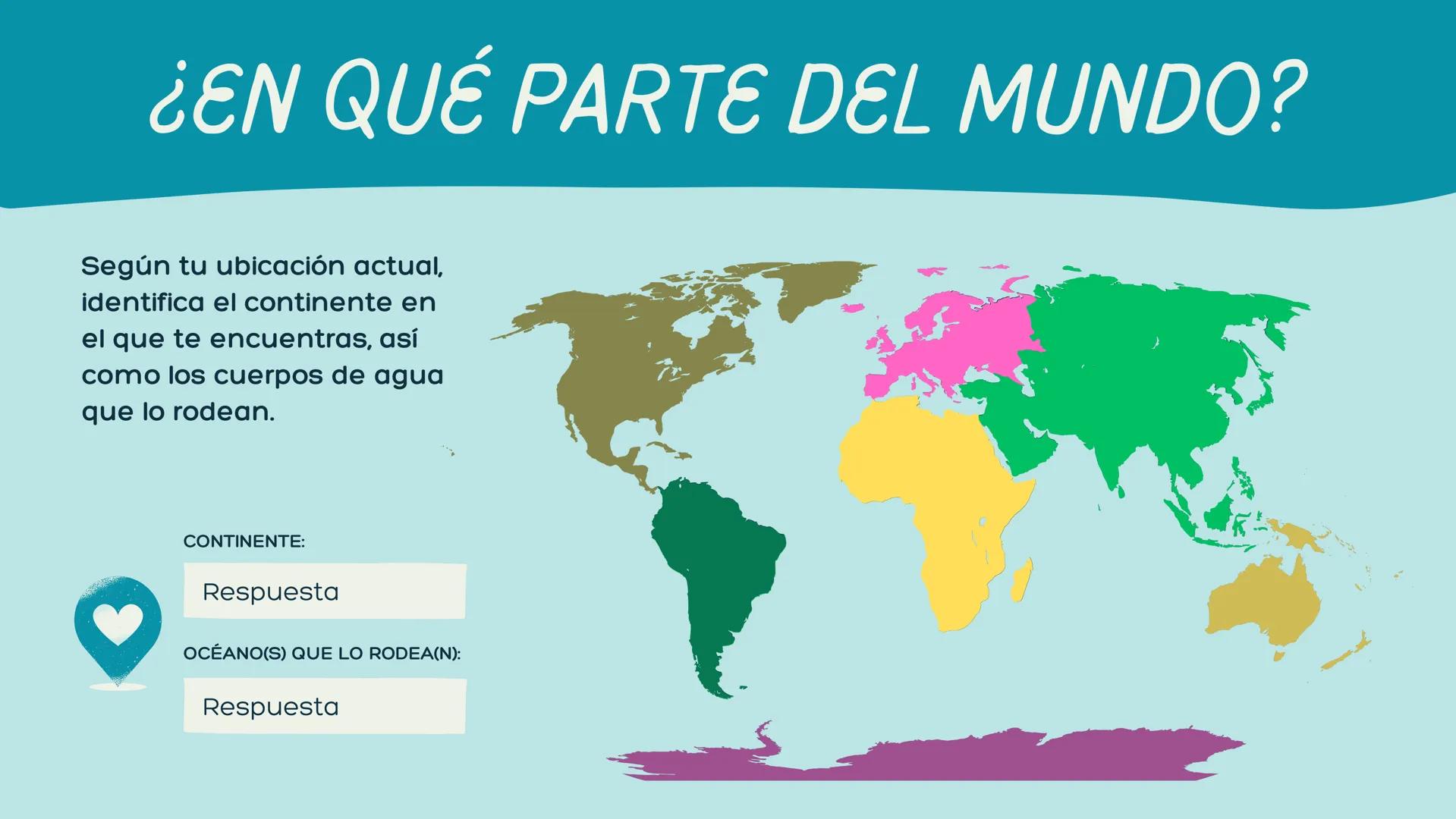 # OCÉANOS Y
# CONTINENTES
Universidad de la Salle
Didáctica del Español como Lengua Materna --- OCR Start ---
CONTENIDOS
CONCEPTUALES
GUÍA