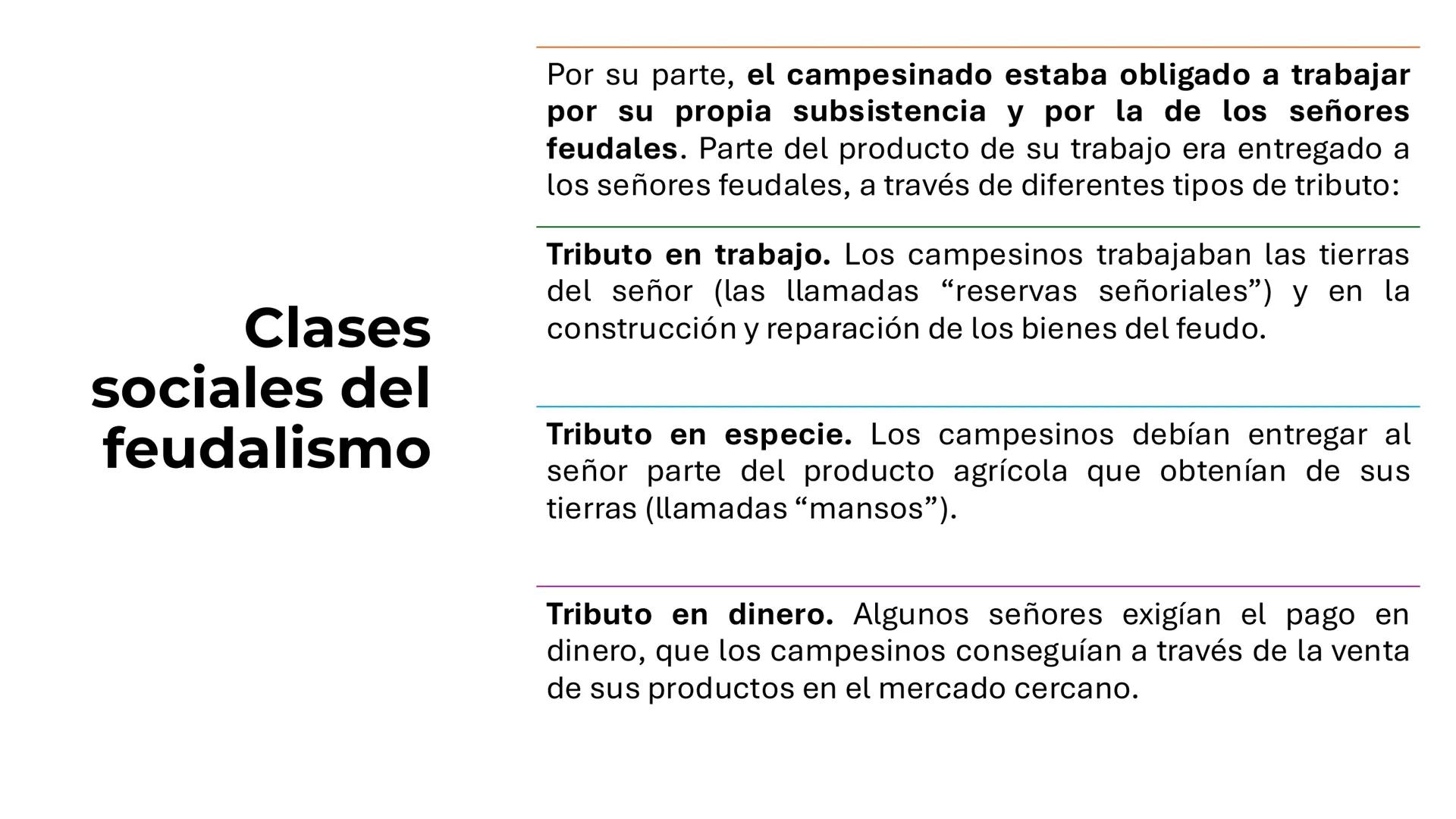 # Modos de producción
• Los modos de producción son las diferentes maneras en que se
organiza la actividad económica en una sociedad partic