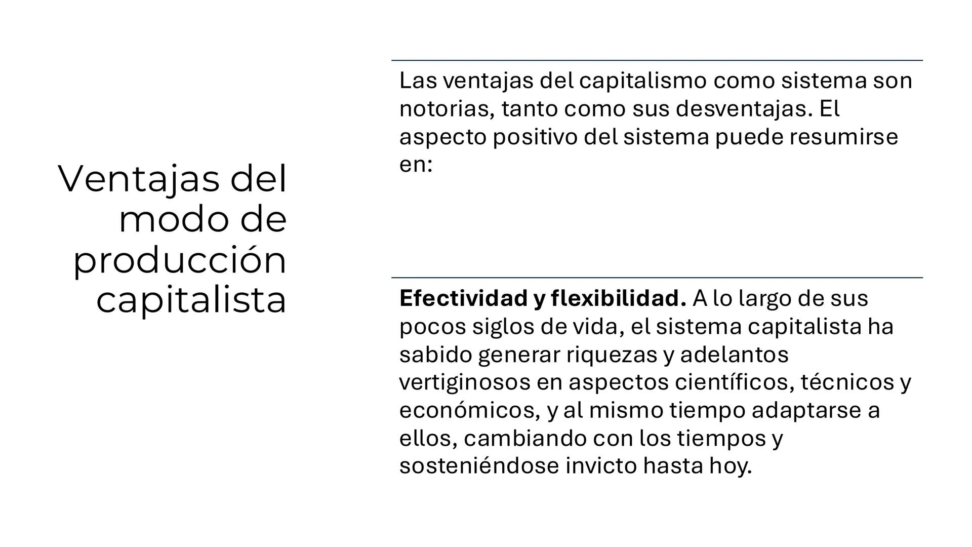 # Modos de producción
• Los modos de producción son las diferentes maneras en que se
organiza la actividad económica en una sociedad partic