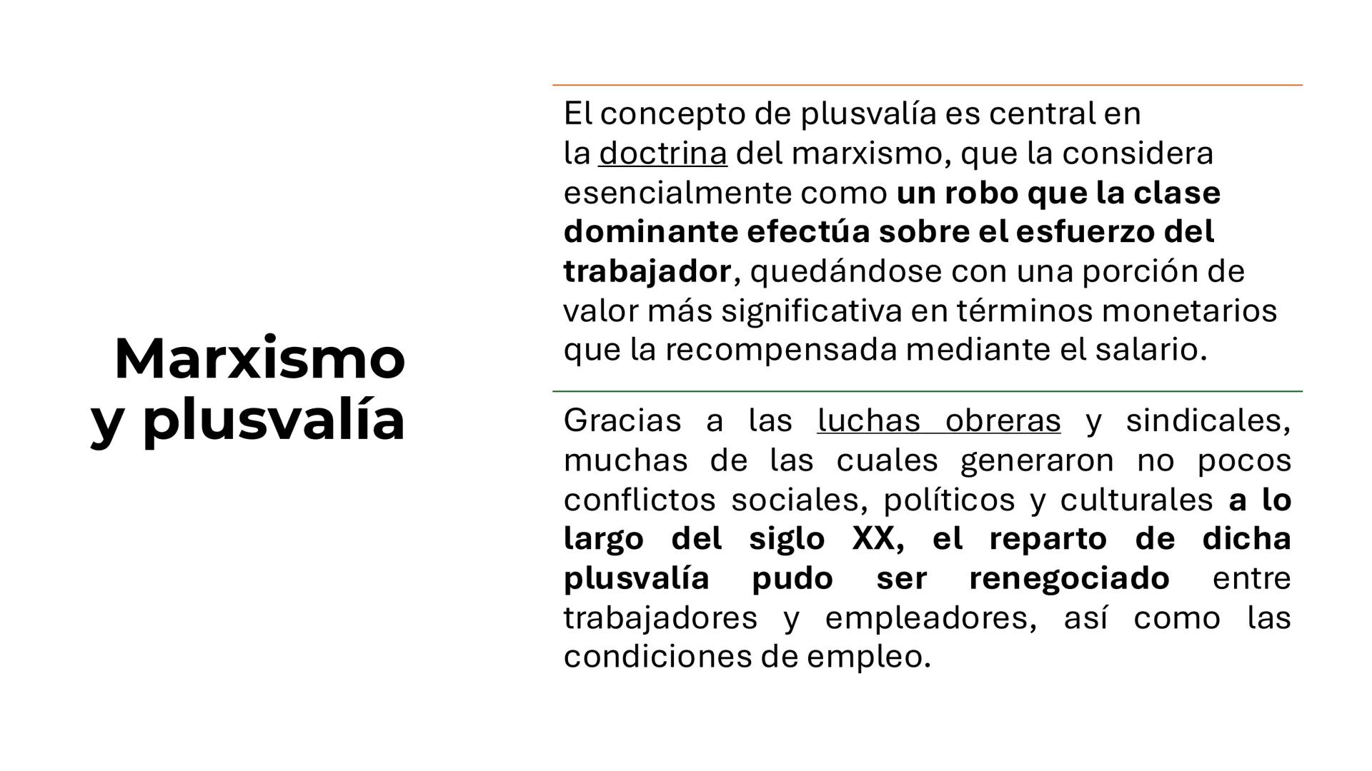 # Modos de producción
• Los modos de producción son las diferentes maneras en que se
organiza la actividad económica en una sociedad partic