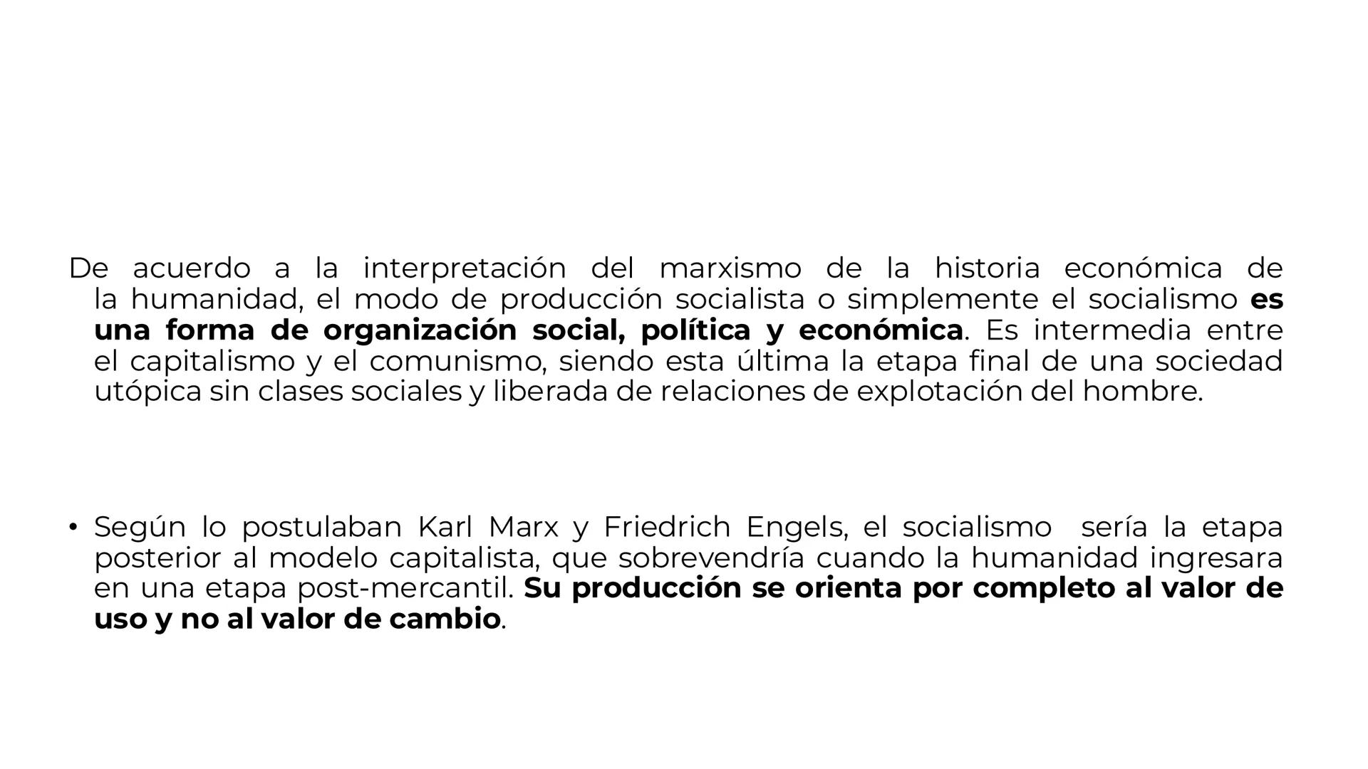 # Modos de producción
• Los modos de producción son las diferentes maneras en que se
organiza la actividad económica en una sociedad partic