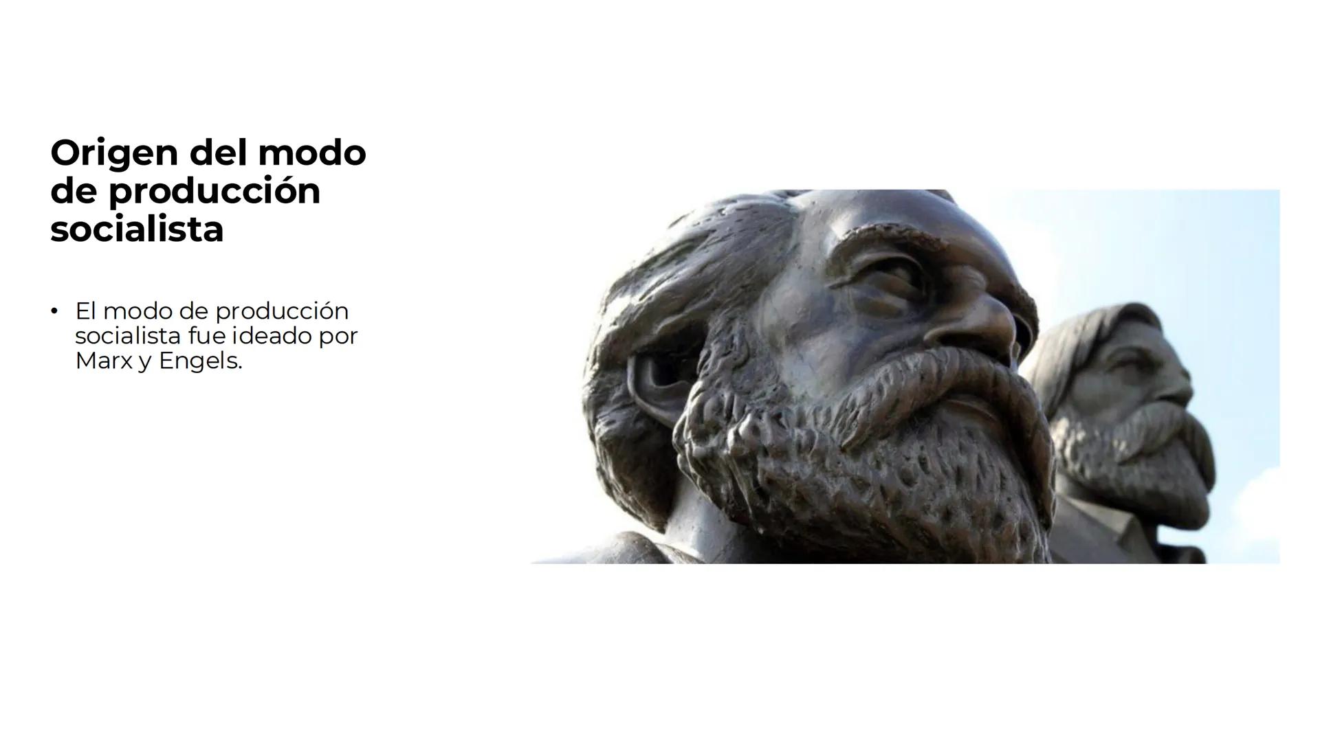 # Modos de producción
• Los modos de producción son las diferentes maneras en que se
organiza la actividad económica en una sociedad partic