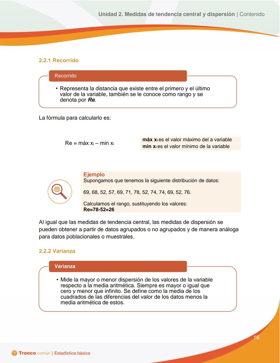 # Estadística
básica
# EDUCACIÓN
SECRETARÍA DE EDUCACIÓN PÚBLICA
# Tronco
Común
# Unidad 2. Medidas de
tendencia central y
dispersión
Con