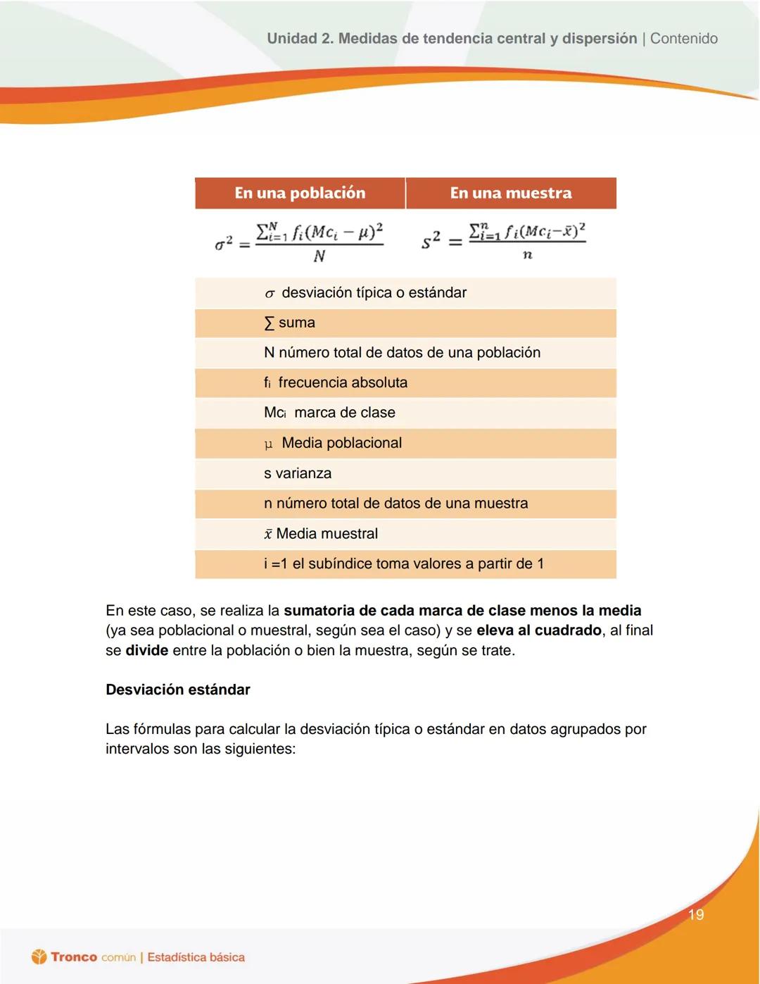 # Estadística
básica
# EDUCACIÓN
SECRETARÍA DE EDUCACIÓN PÚBLICA
# Tronco
Común
# Unidad 2. Medidas de
tendencia central y
dispersión
Con