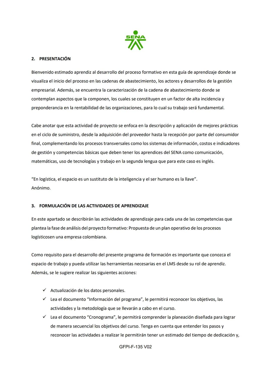 # SENA
PROCESO DE GESTIÓN DE FORMACIÓN PROFESIONAL INTEGRAL
FORMATO GUÍA DE APRENDIZAJE
1. IDENTIFICACIÓN DE LA GUÍA DE APRENDIZAJE
- De