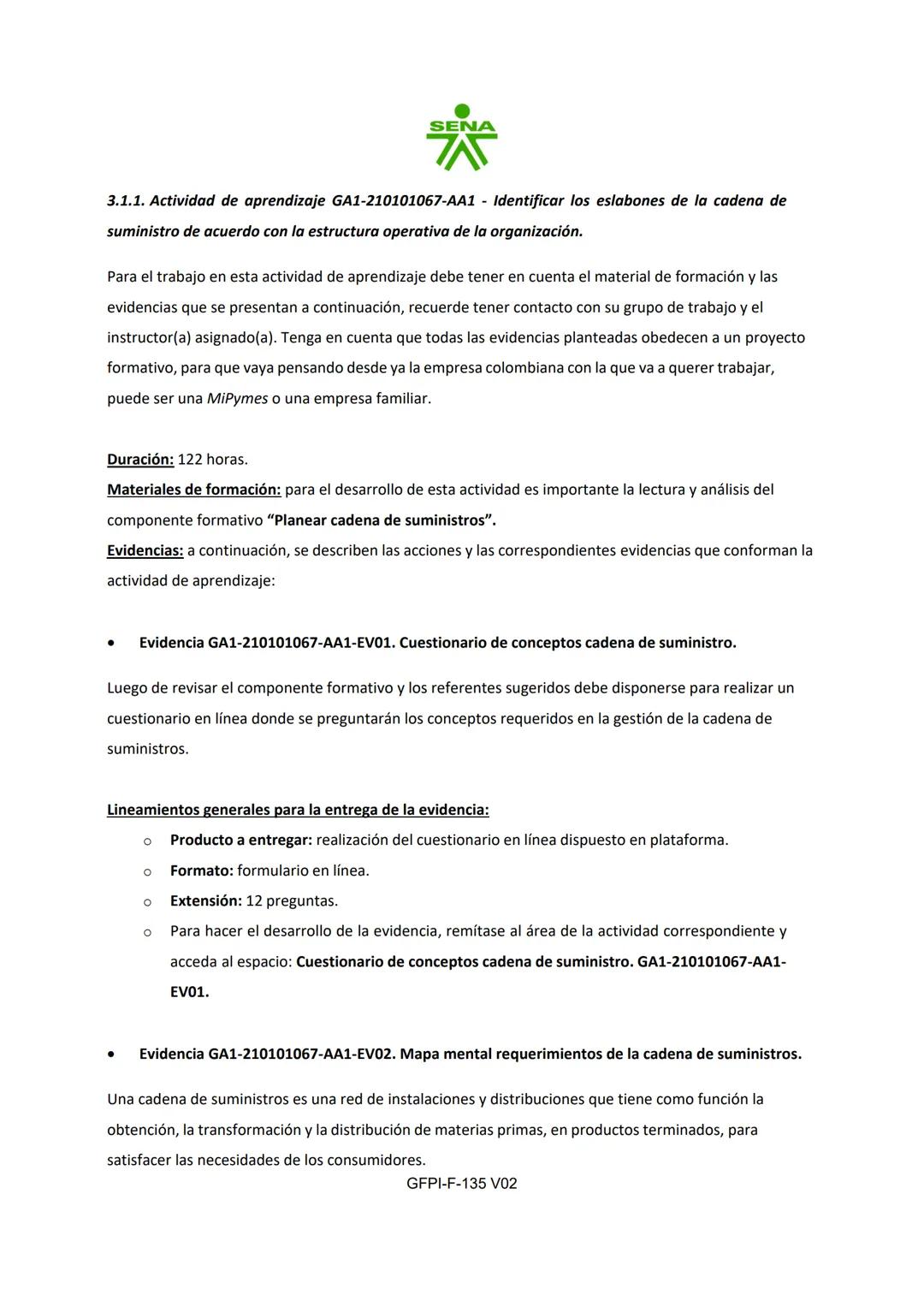 # SENA
PROCESO DE GESTIÓN DE FORMACIÓN PROFESIONAL INTEGRAL
FORMATO GUÍA DE APRENDIZAJE
1. IDENTIFICACIÓN DE LA GUÍA DE APRENDIZAJE
- De