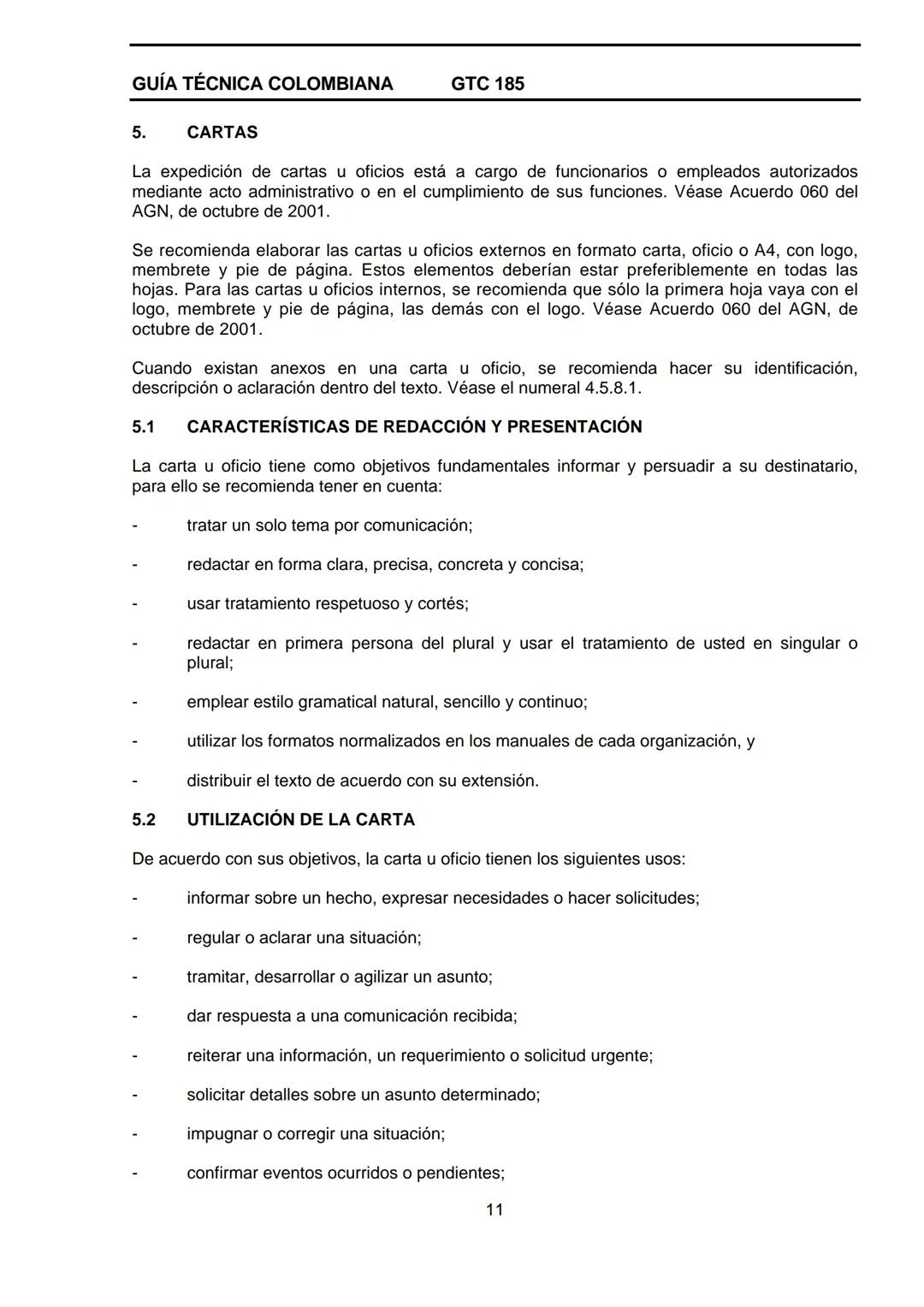 --- OCR Start ---
GUÍA TÉCNICA
GTC
COLOMBIANA
185
2009-09-30
DOCUMENTACIÓN ORGANIZACIONAL
E:
ORGANIZATIONAL DOUMENTATION
ICONTEC
CORRESPONDE