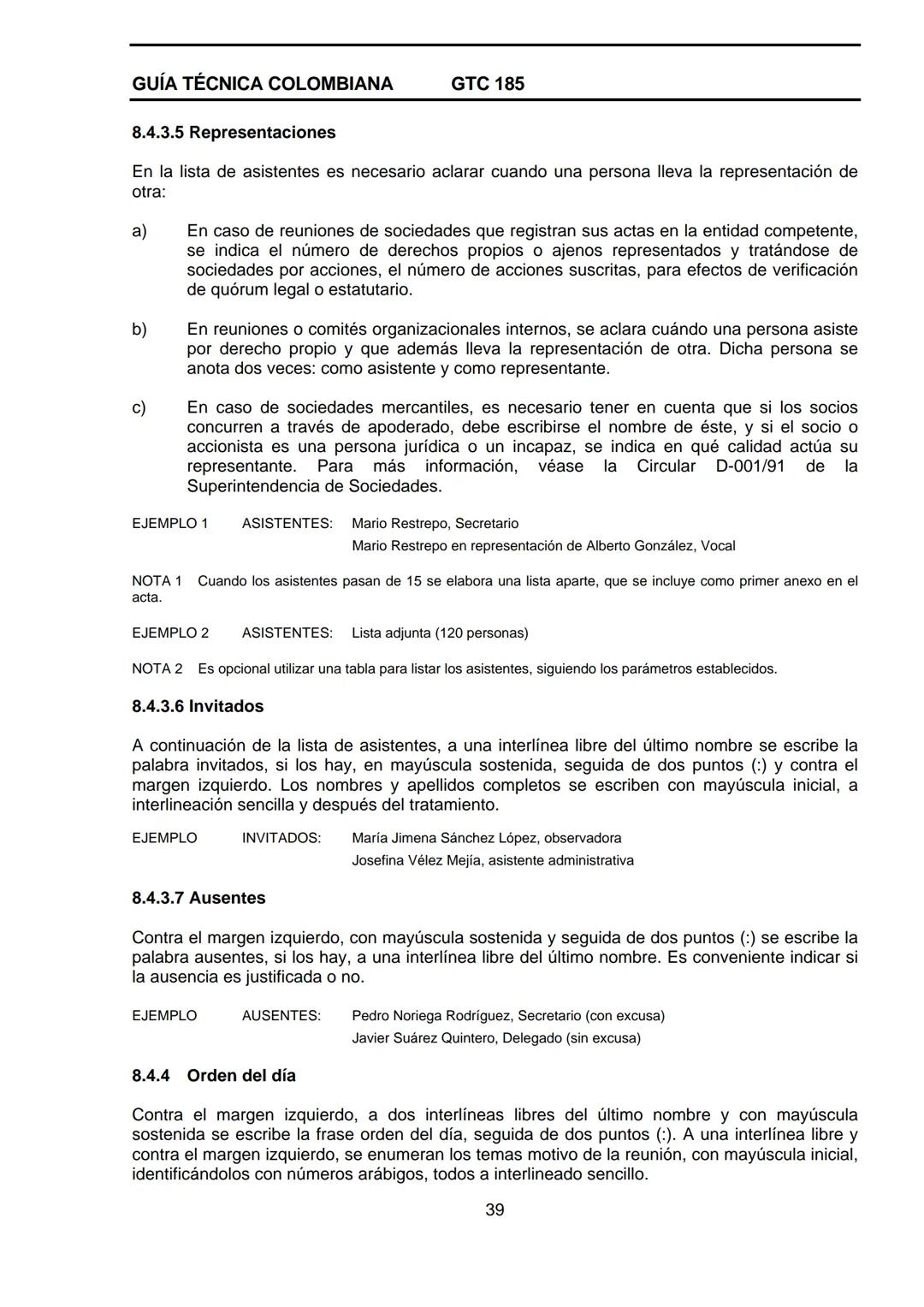 --- OCR Start ---
GUÍA TÉCNICA
GTC
COLOMBIANA
185
2009-09-30
DOCUMENTACIÓN ORGANIZACIONAL
E:
ORGANIZATIONAL DOUMENTATION
ICONTEC
CORRESPONDE