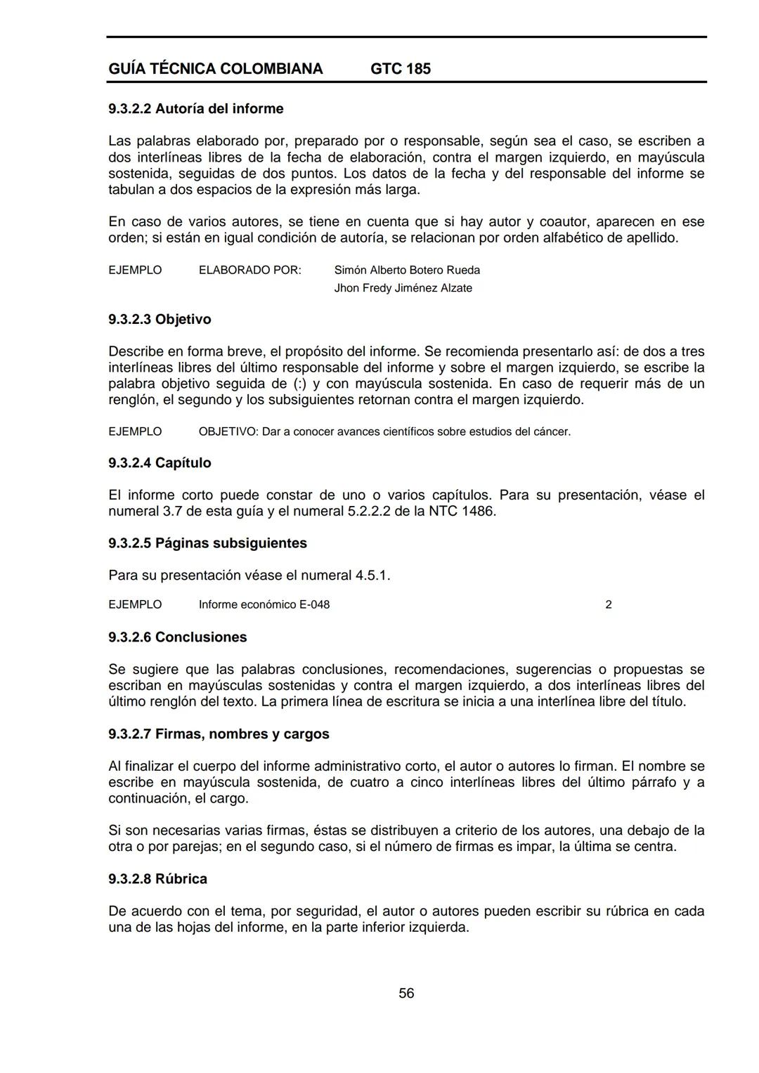 --- OCR Start ---
GUÍA TÉCNICA
GTC
COLOMBIANA
185
2009-09-30
DOCUMENTACIÓN ORGANIZACIONAL
E:
ORGANIZATIONAL DOUMENTATION
ICONTEC
CORRESPONDE