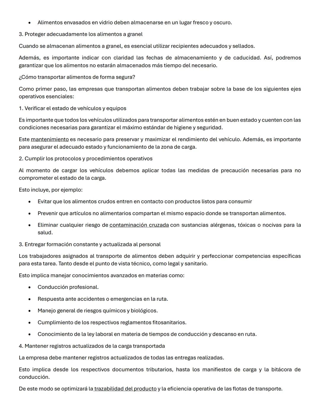 # ALMACENAMIENTO Y TRANSPORTE DE ALIMENTOS
¿Por qué es tan importante garantizar la inocuidad de los alimentos?
En todo el mundo, la producc