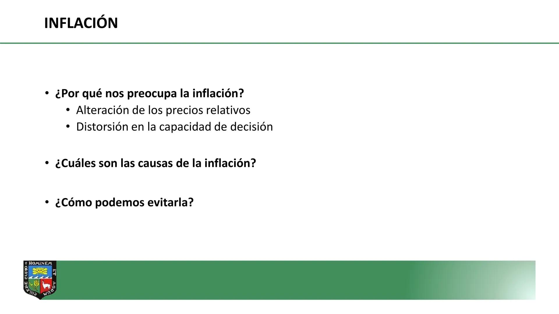 COLERE CUPIO + HOMINEM ET
DEPARTAMENTO ACADÉMICO DE
ECONOMIA Y PLANIFICACION
CURSO: MACROECONOMÍA I
PROF. Dr. GORKI LLERENA LAZO DE LA
VEGA