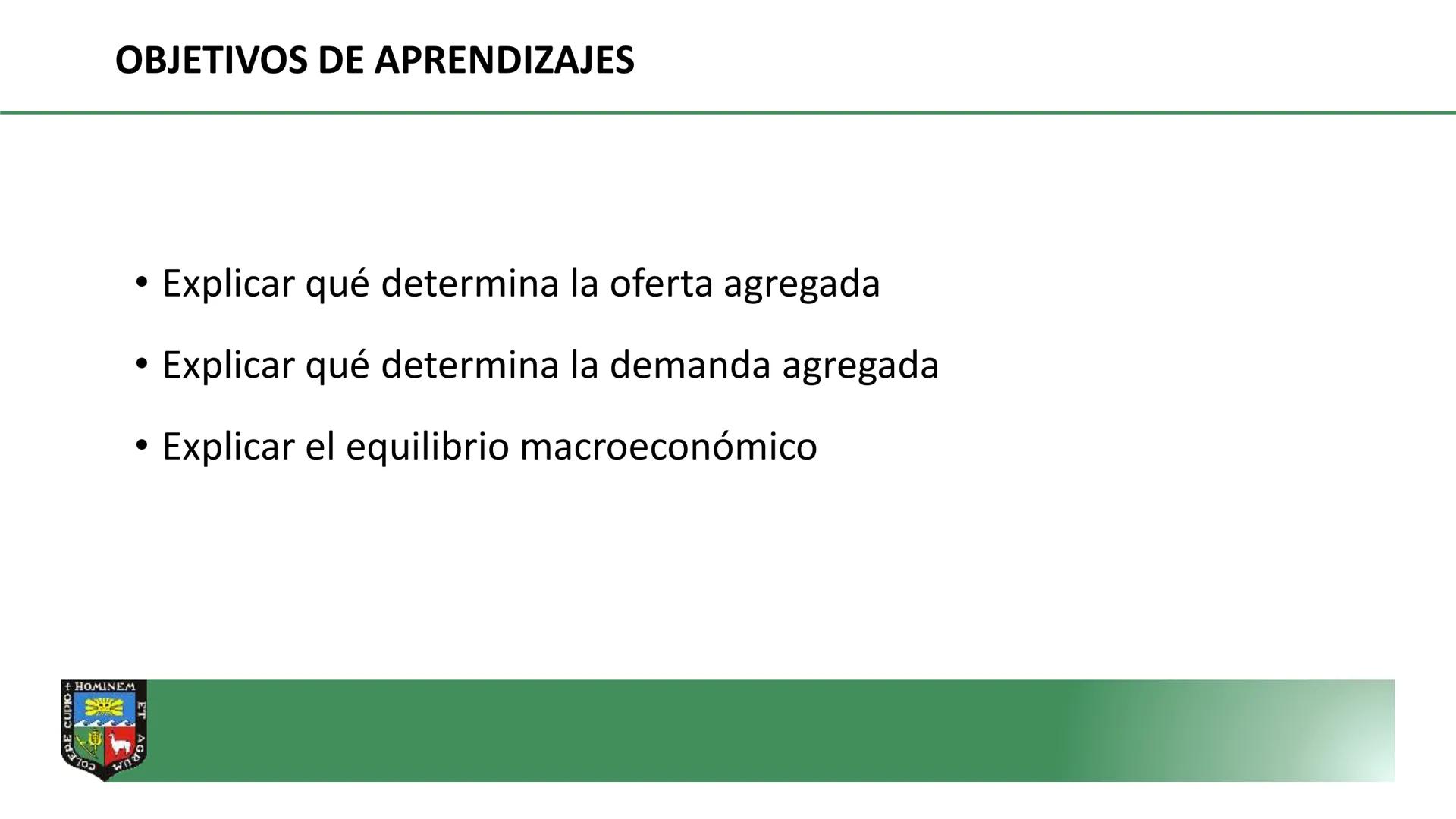 COLERE CUPIO + HOMINEM ET
DEPARTAMENTO ACADÉMICO DE
ECONOMIA Y PLANIFICACION
CURSO: MACROECONOMÍA I
PROF. Dr. GORKI LLERENA LAZO DE LA
VEGA