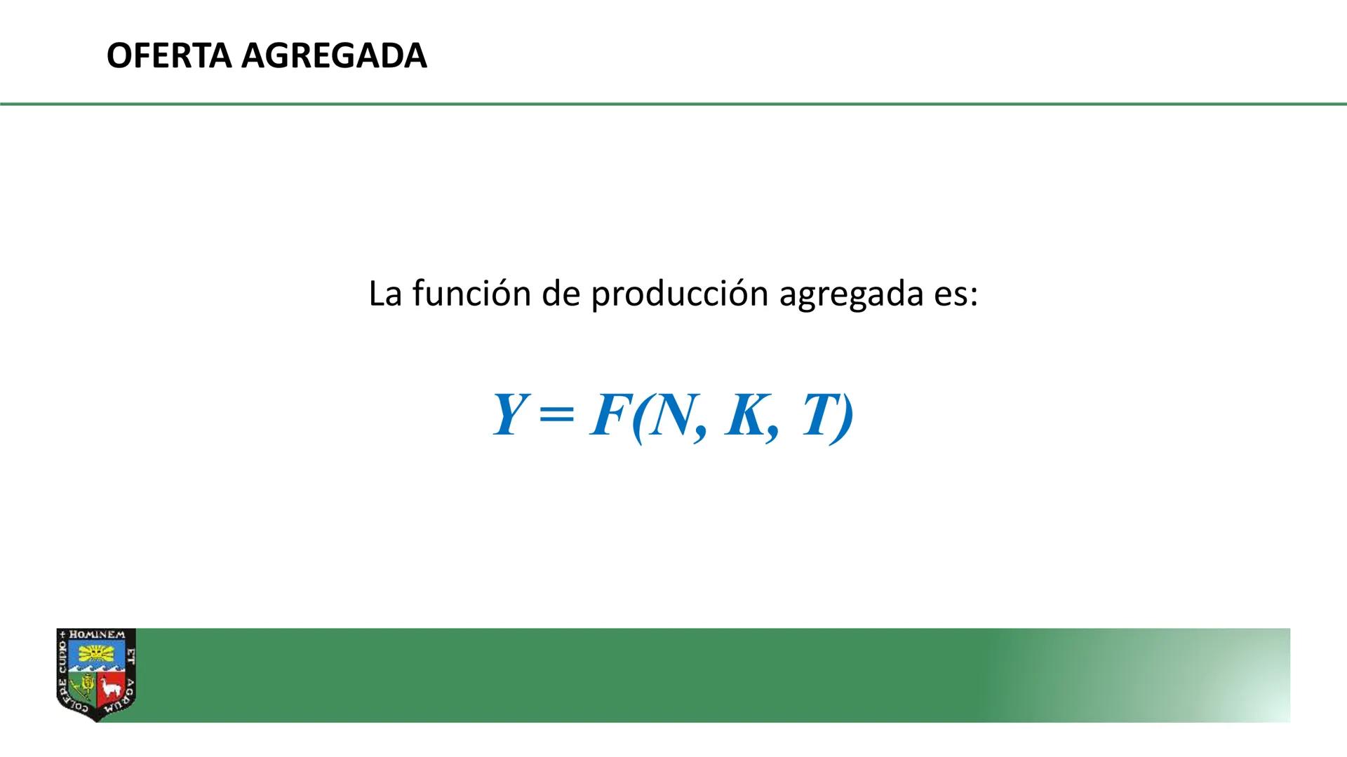 COLERE CUPIO + HOMINEM ET
DEPARTAMENTO ACADÉMICO DE
ECONOMIA Y PLANIFICACION
CURSO: MACROECONOMÍA I
PROF. Dr. GORKI LLERENA LAZO DE LA
VEGA