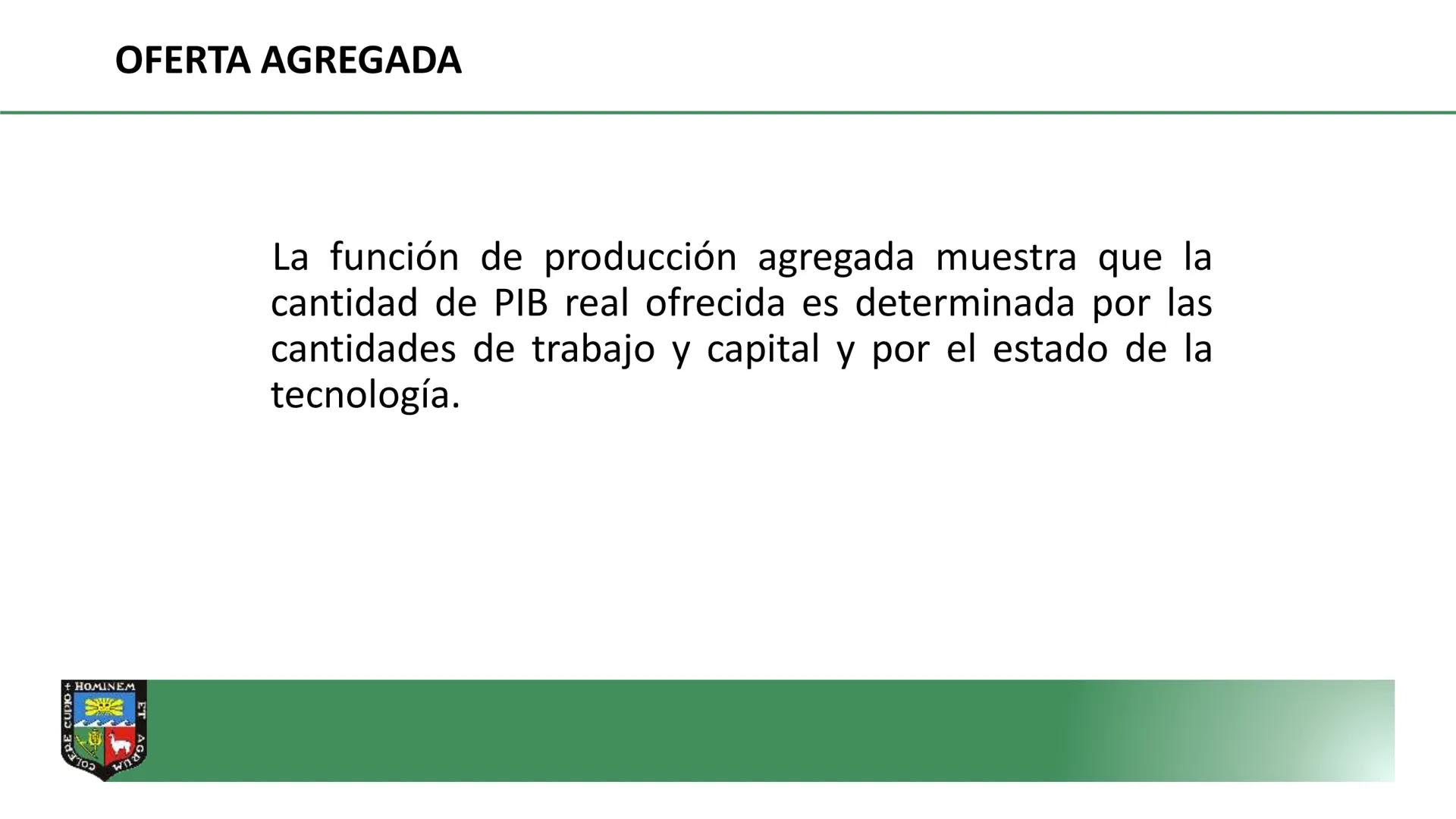 COLERE CUPIO + HOMINEM ET
DEPARTAMENTO ACADÉMICO DE
ECONOMIA Y PLANIFICACION
CURSO: MACROECONOMÍA I
PROF. Dr. GORKI LLERENA LAZO DE LA
VEGA