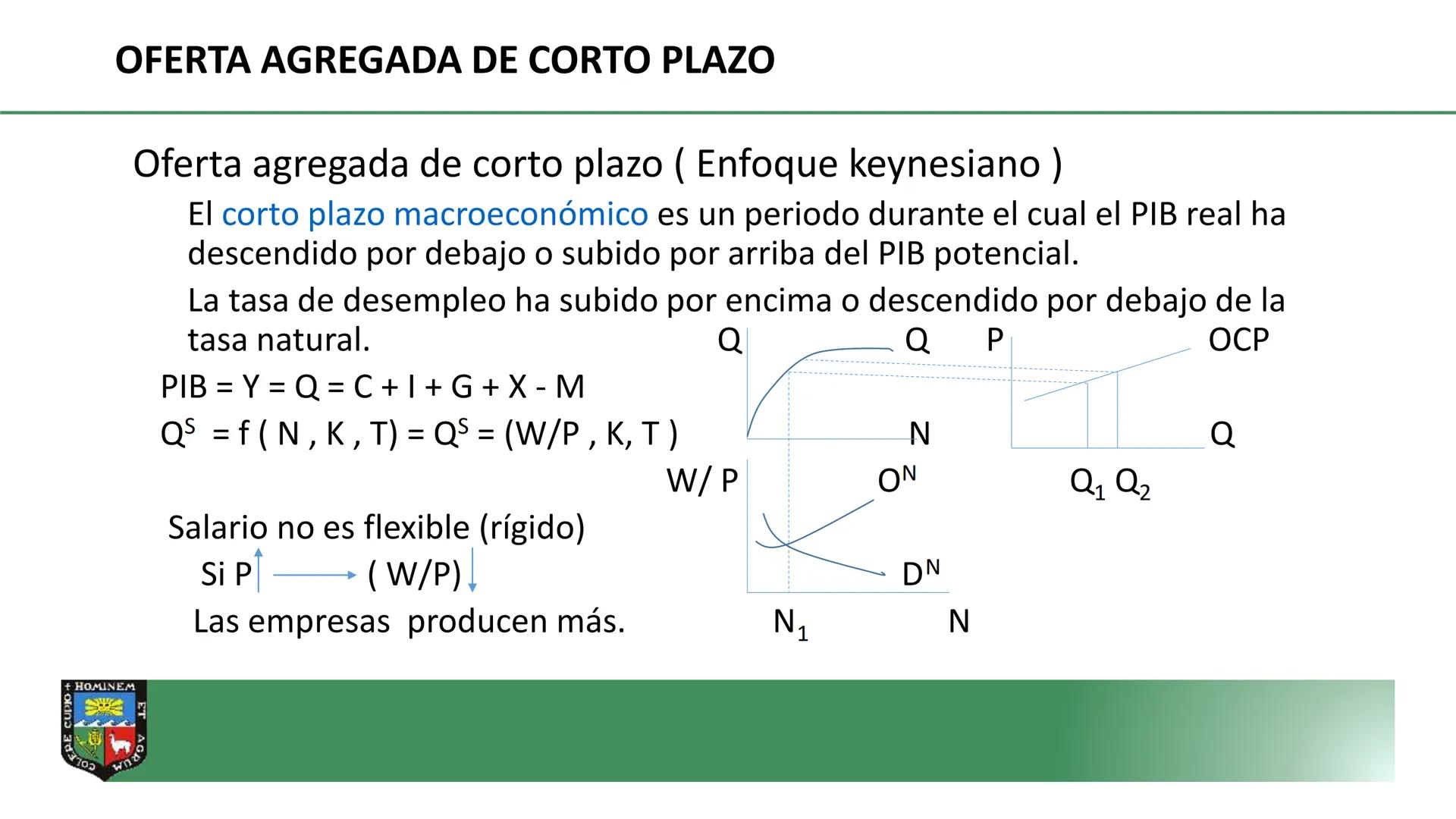 COLERE CUPIO + HOMINEM ET
DEPARTAMENTO ACADÉMICO DE
ECONOMIA Y PLANIFICACION
CURSO: MACROECONOMÍA I
PROF. Dr. GORKI LLERENA LAZO DE LA
VEGA