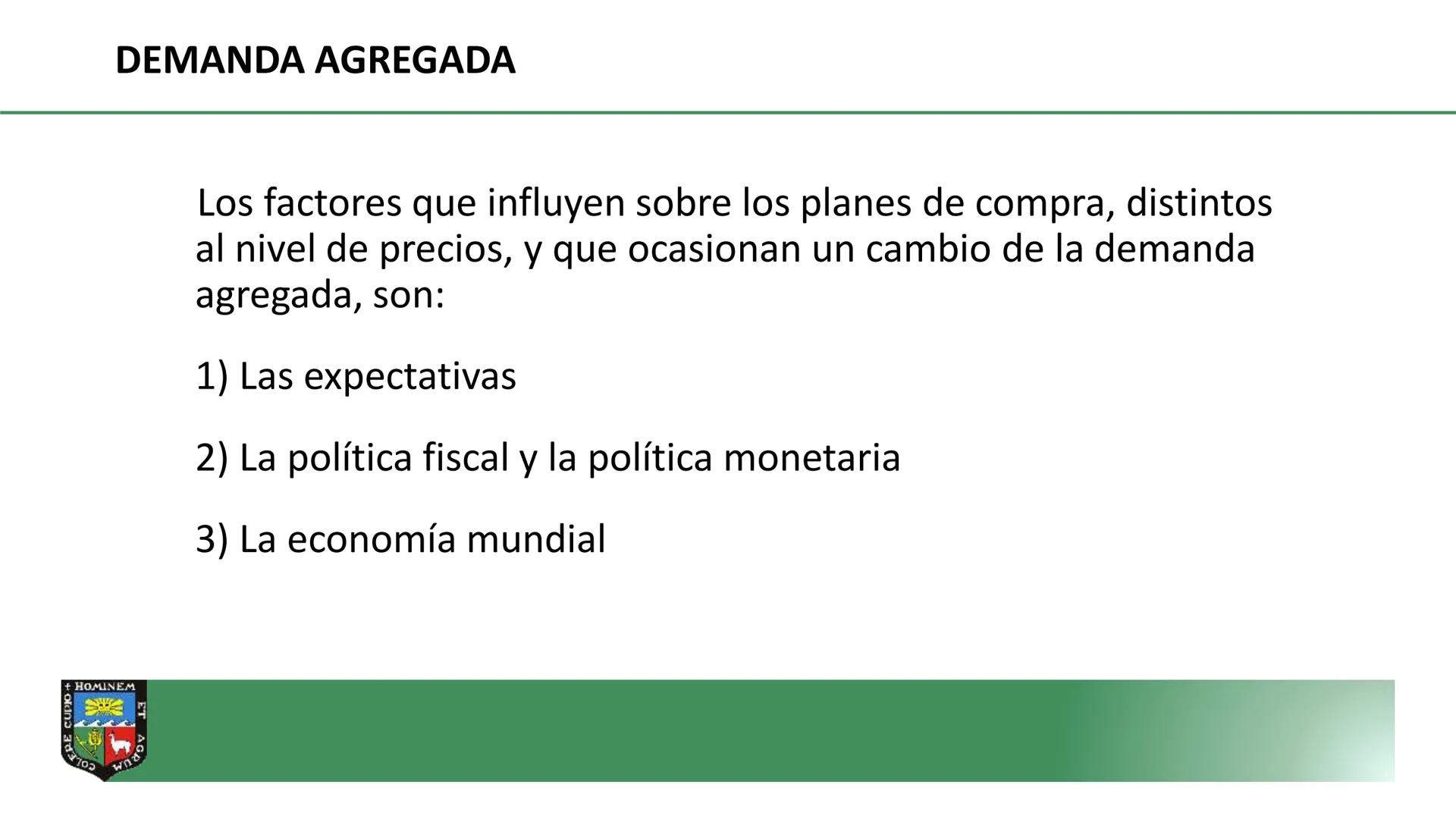 COLERE CUPIO + HOMINEM ET
DEPARTAMENTO ACADÉMICO DE
ECONOMIA Y PLANIFICACION
CURSO: MACROECONOMÍA I
PROF. Dr. GORKI LLERENA LAZO DE LA
VEGA