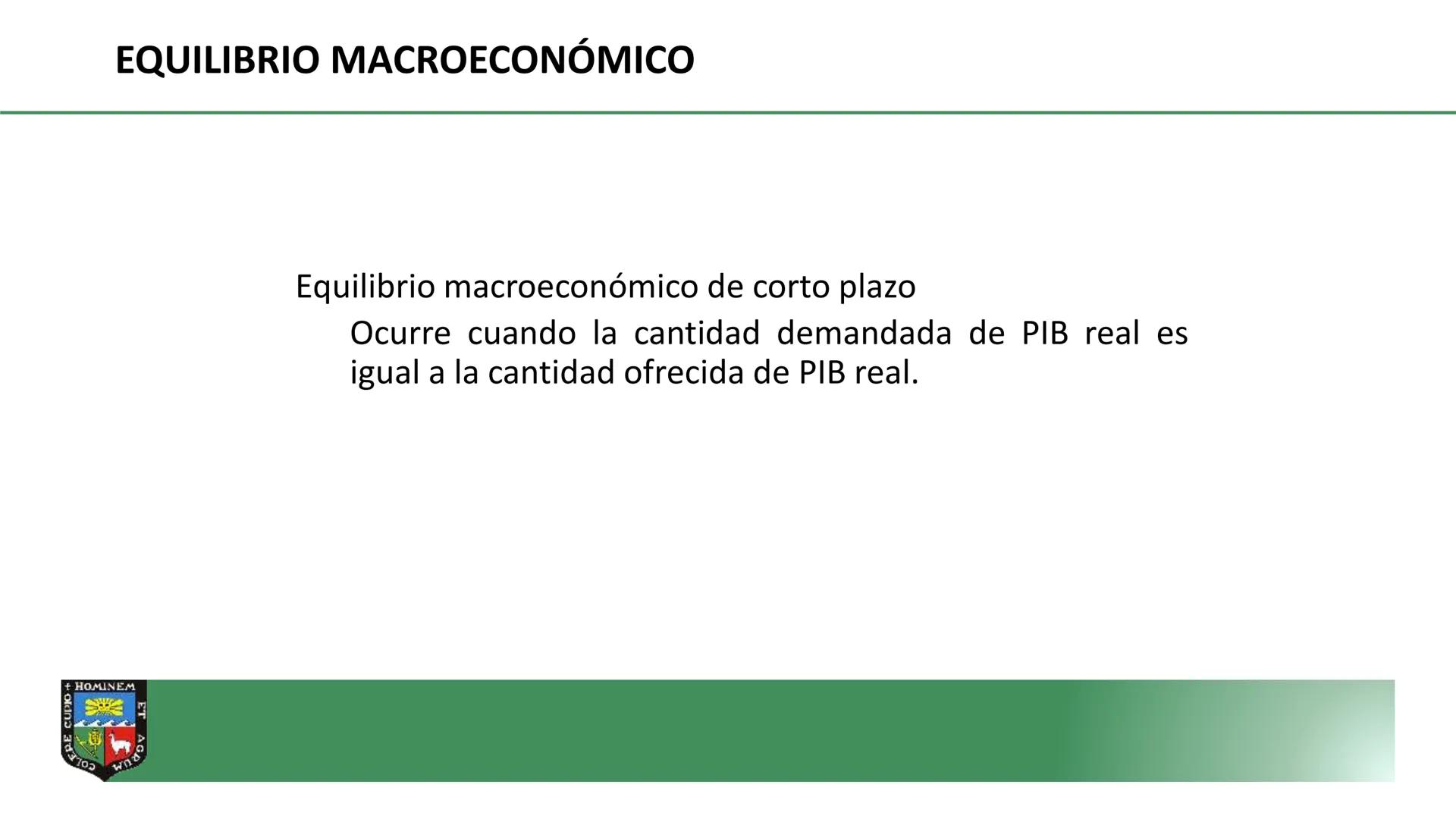 COLERE CUPIO + HOMINEM ET
DEPARTAMENTO ACADÉMICO DE
ECONOMIA Y PLANIFICACION
CURSO: MACROECONOMÍA I
PROF. Dr. GORKI LLERENA LAZO DE LA
VEGA