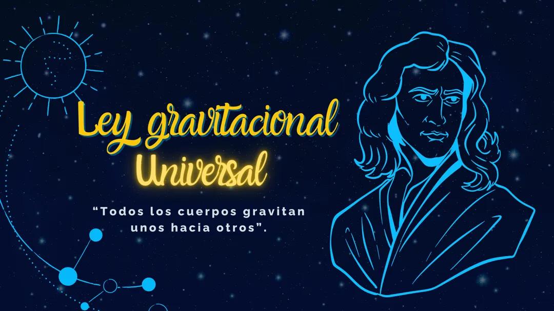 Ley gravitacional