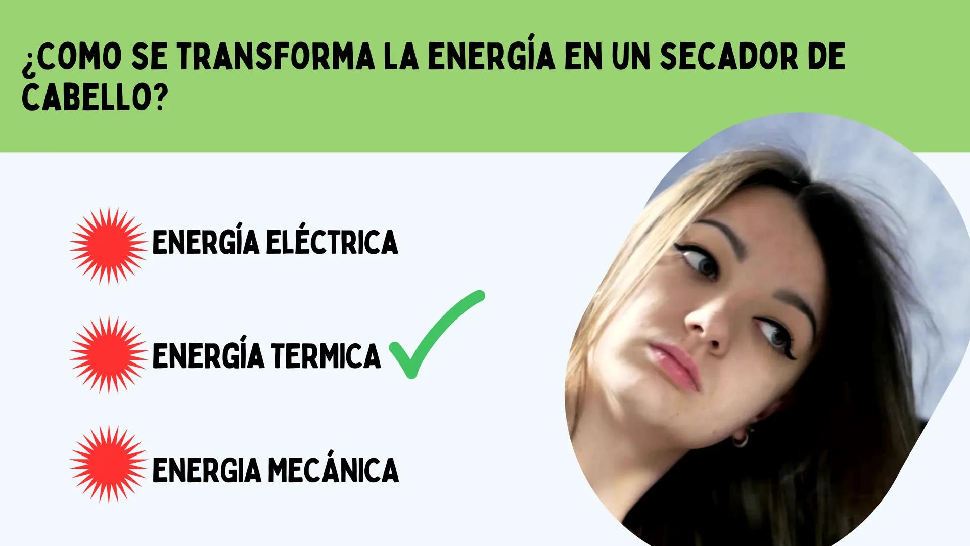 # TIPOS DE
ENERGIA # INICIO
La energía es fundamental en física, definida
como la capacidad de realizar trabajo y
presente en diversas form