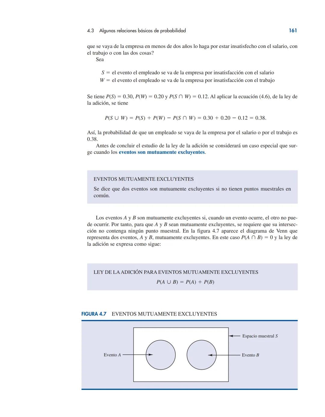 # CAPÍTULO 4
Introducción a la probabilidad
CONTENIDO
LA ESTADÍSTICA
EN LA PRÁCTICA:
LA EMPRESA
ROHM AND HASS
4.1 EXPERIMENTOS, REGLAS
DE