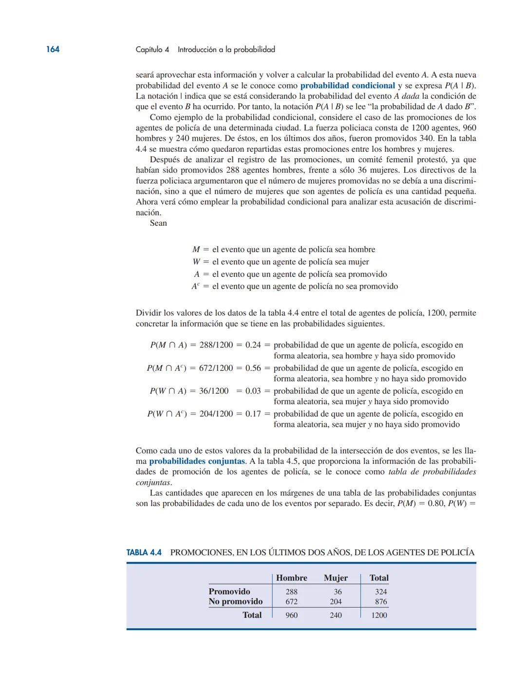 # CAPÍTULO 4
Introducción a la probabilidad
CONTENIDO
LA ESTADÍSTICA
EN LA PRÁCTICA:
LA EMPRESA
ROHM AND HASS
4.1 EXPERIMENTOS, REGLAS
DE