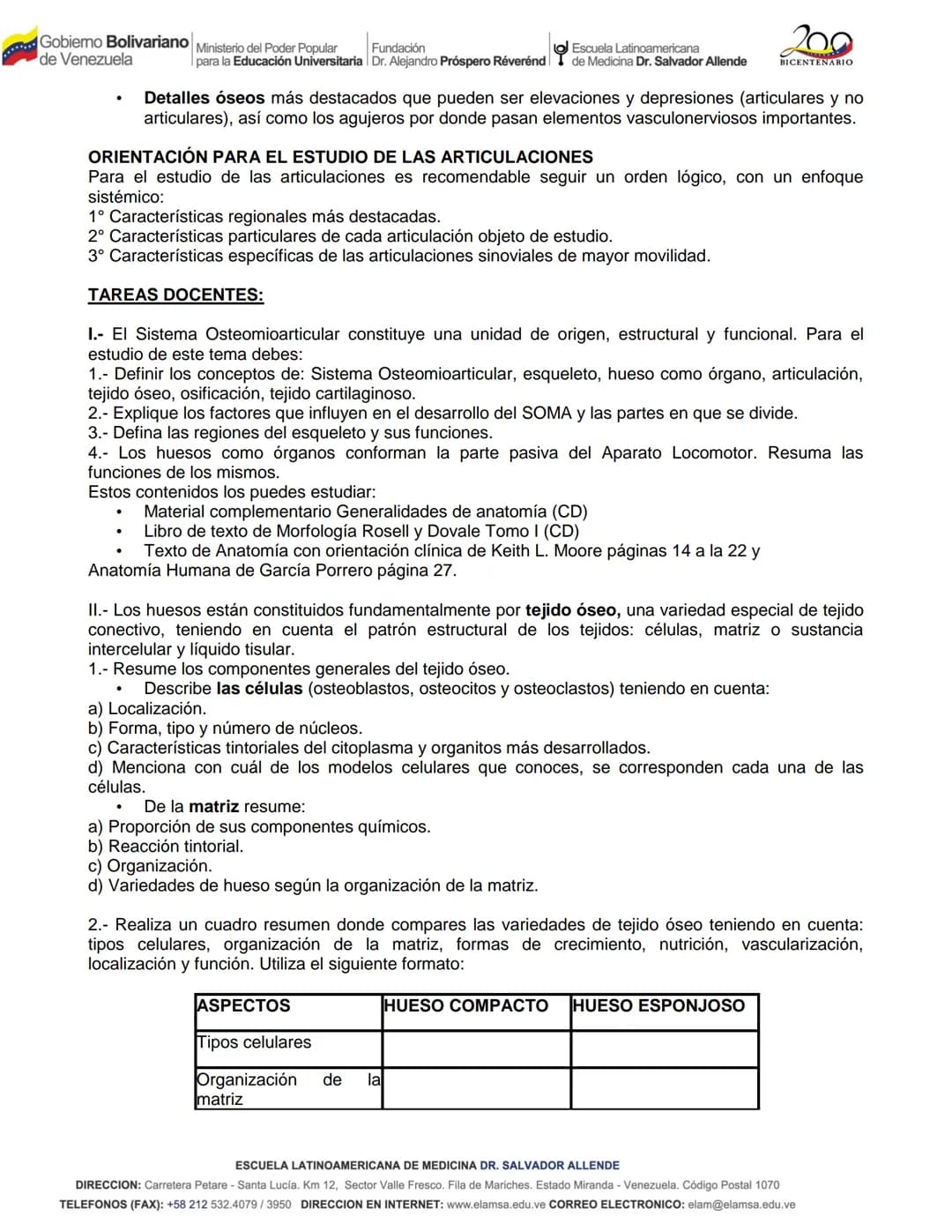 Gobiemo Bolivariano Ministerio del Poder Popular
de Venezuela Fundación Escuela Latinoamericana
para la Educación Universitaria Dr. Alejandr