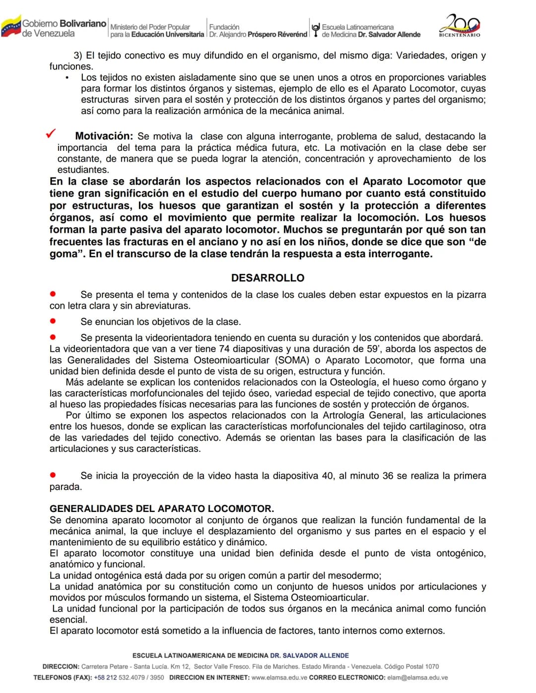 Gobiemo Bolivariano Ministerio del Poder Popular
de Venezuela Fundación Escuela Latinoamericana
para la Educación Universitaria Dr. Alejandr