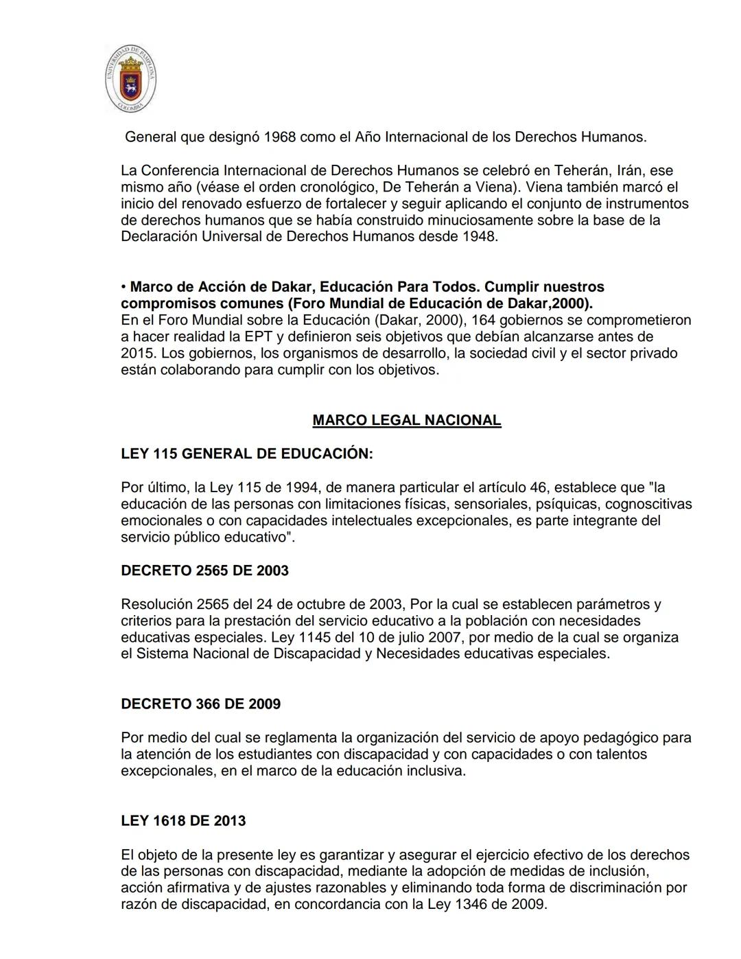 --- OCR Start ---
DOCENTE: LEYDI VIVIANA CARREÑO ACEVEDO
CONTENIDOS PRIMER CORTE
CURSO
Educación Inclusiva
JUSTIFICACIÓN
CÓDIGO:
164328
La e