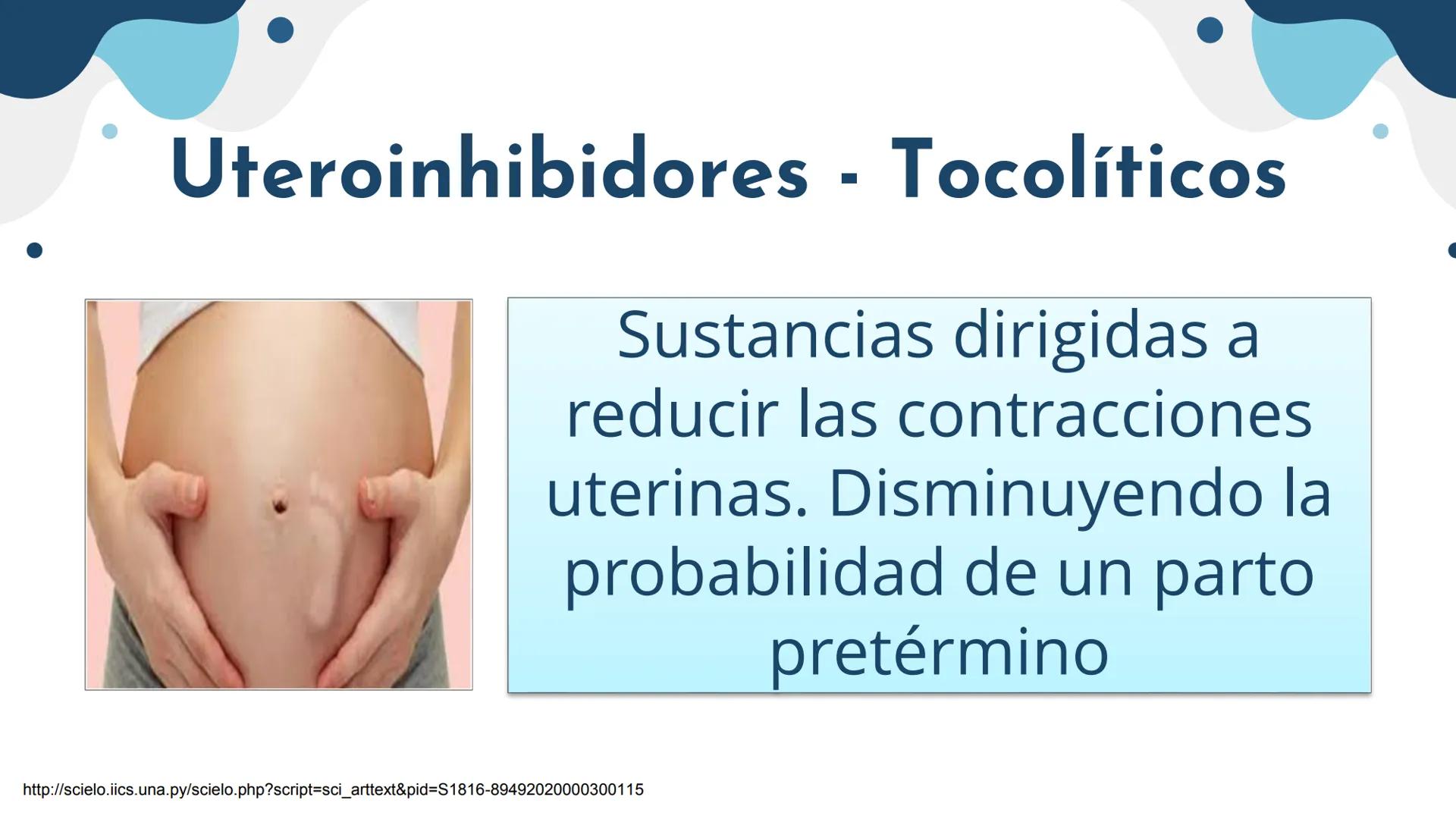 # Medicamentos de
# Uso Obstétrico
Enfermería Materno Perinatal CLASIFICACIÓN DE LOS FÁRMACOS POR EL RIESGO AL FETO (FDA)
Evidencia existe