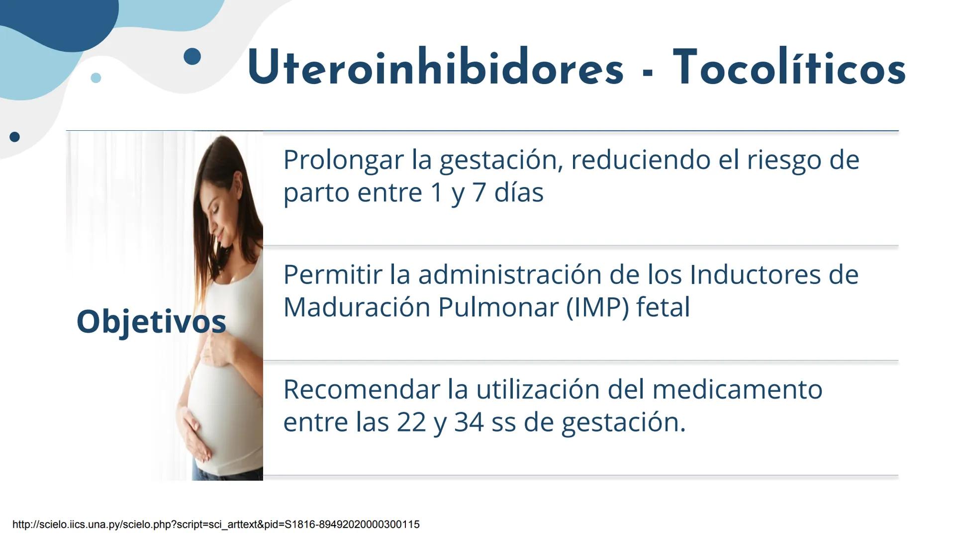 # Medicamentos de
# Uso Obstétrico
Enfermería Materno Perinatal CLASIFICACIÓN DE LOS FÁRMACOS POR EL RIESGO AL FETO (FDA)
Evidencia existe