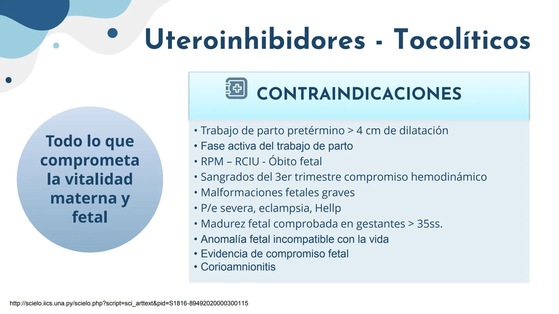 # Medicamentos de
# Uso Obstétrico
Enfermería Materno Perinatal CLASIFICACIÓN DE LOS FÁRMACOS POR EL RIESGO AL FETO (FDA)
Evidencia existe
