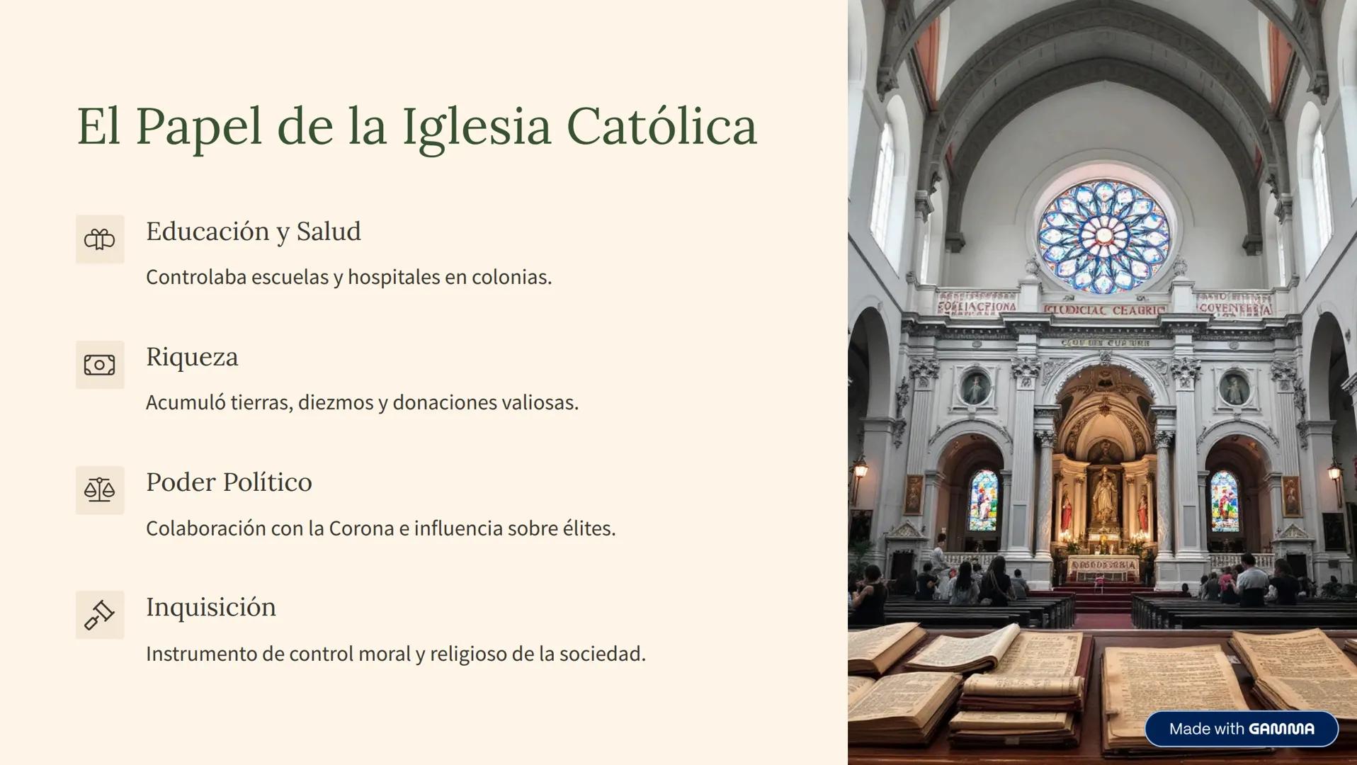 # La Religión en el Periodo
Colonial: Introducción
Exploraremos el rol central de la religión entre los siglos XVI y XIX.
La religión mold
