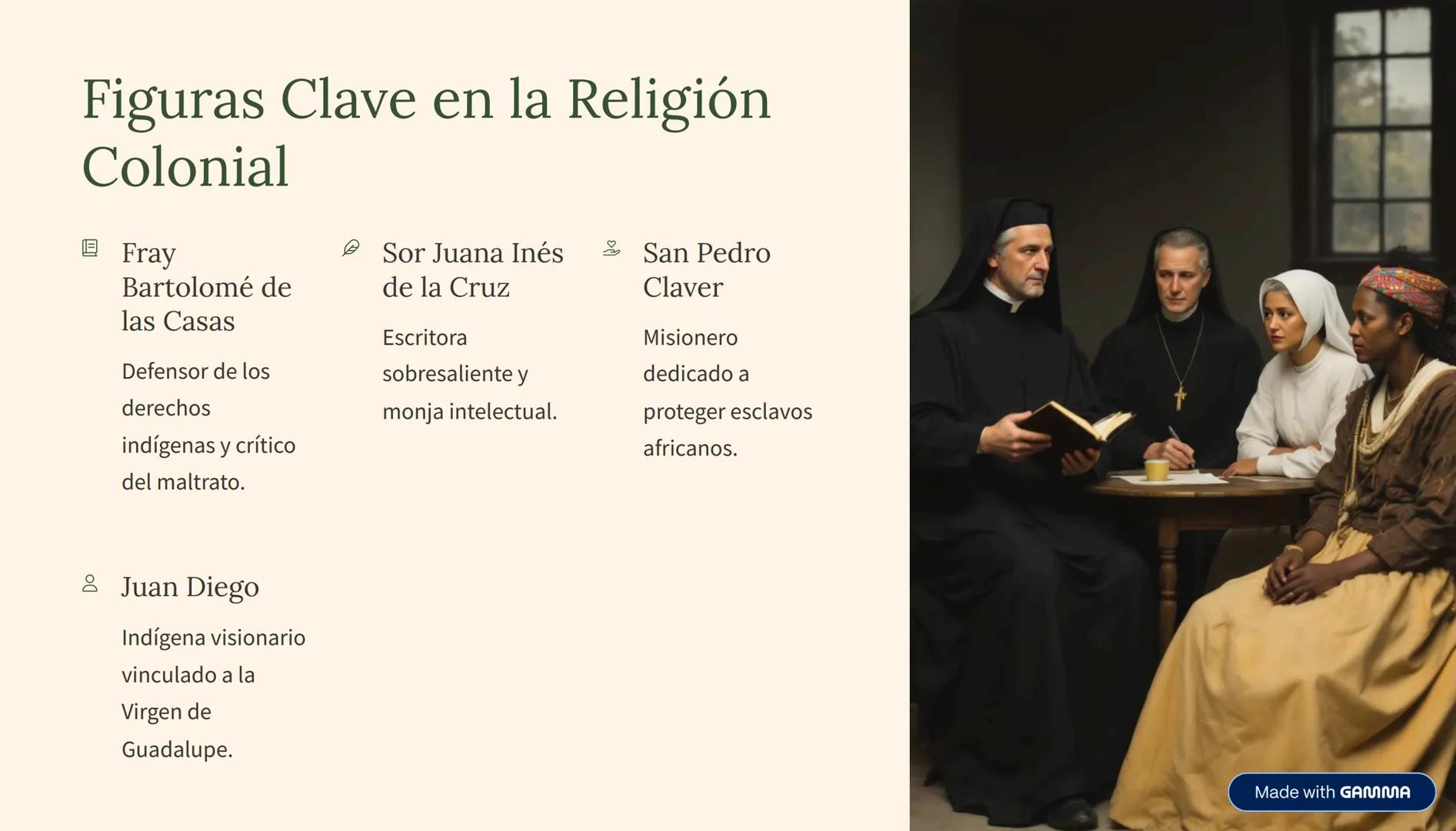 # La Religión en el Periodo
Colonial: Introducción
Exploraremos el rol central de la religión entre los siglos XVI y XIX.
La religión mold