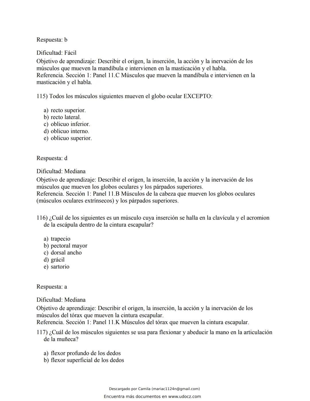 # Docz
Accede a apuntes, guías, libros y más de tu carrera
Banco Preguntas Cap11 Tortora
103 pag.
Descargado por Camila (mariac1124n@gmail