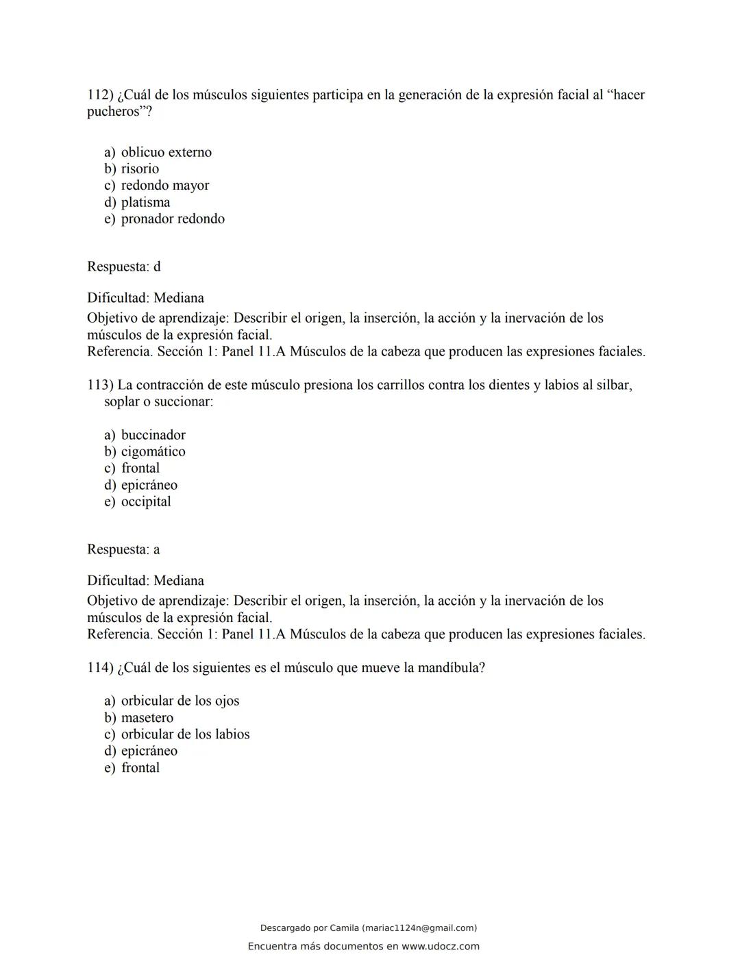 # Docz
Accede a apuntes, guías, libros y más de tu carrera
Banco Preguntas Cap11 Tortora
103 pag.
Descargado por Camila (mariac1124n@gmail