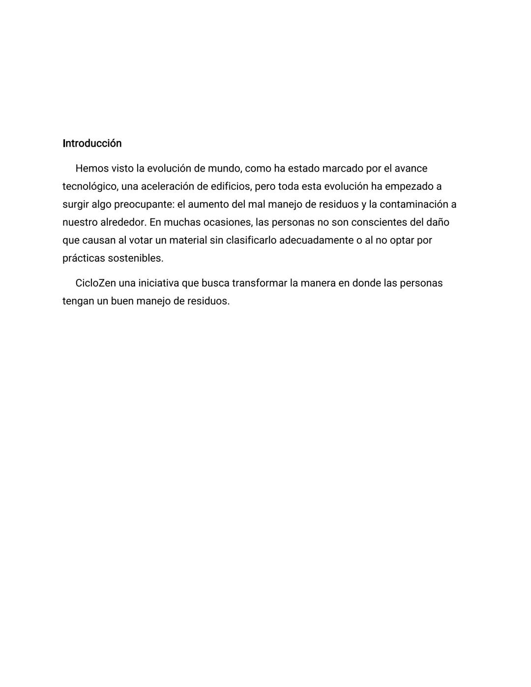 CicloZen: gestión inteligente de residuos
Franed Estiwark Asprilla Cabezas
Natalia Ismare Negria
Juan Sebastián Ruda Córdoba
Esteban Ser