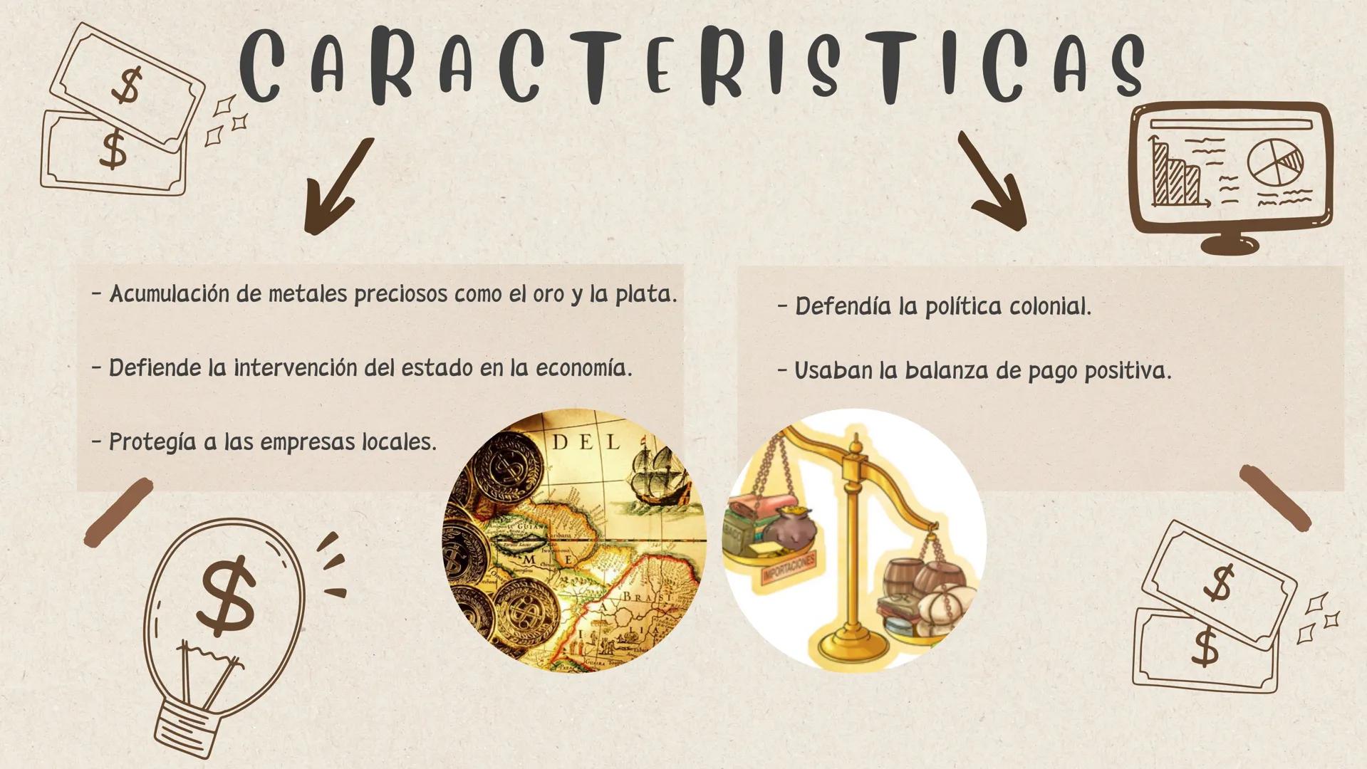 # EL
# MERCANTILISMO $
INTRODUCCION
El mercantilismo fue una corriente económica y
política que predominó en Europa entre los
siglos XVI y