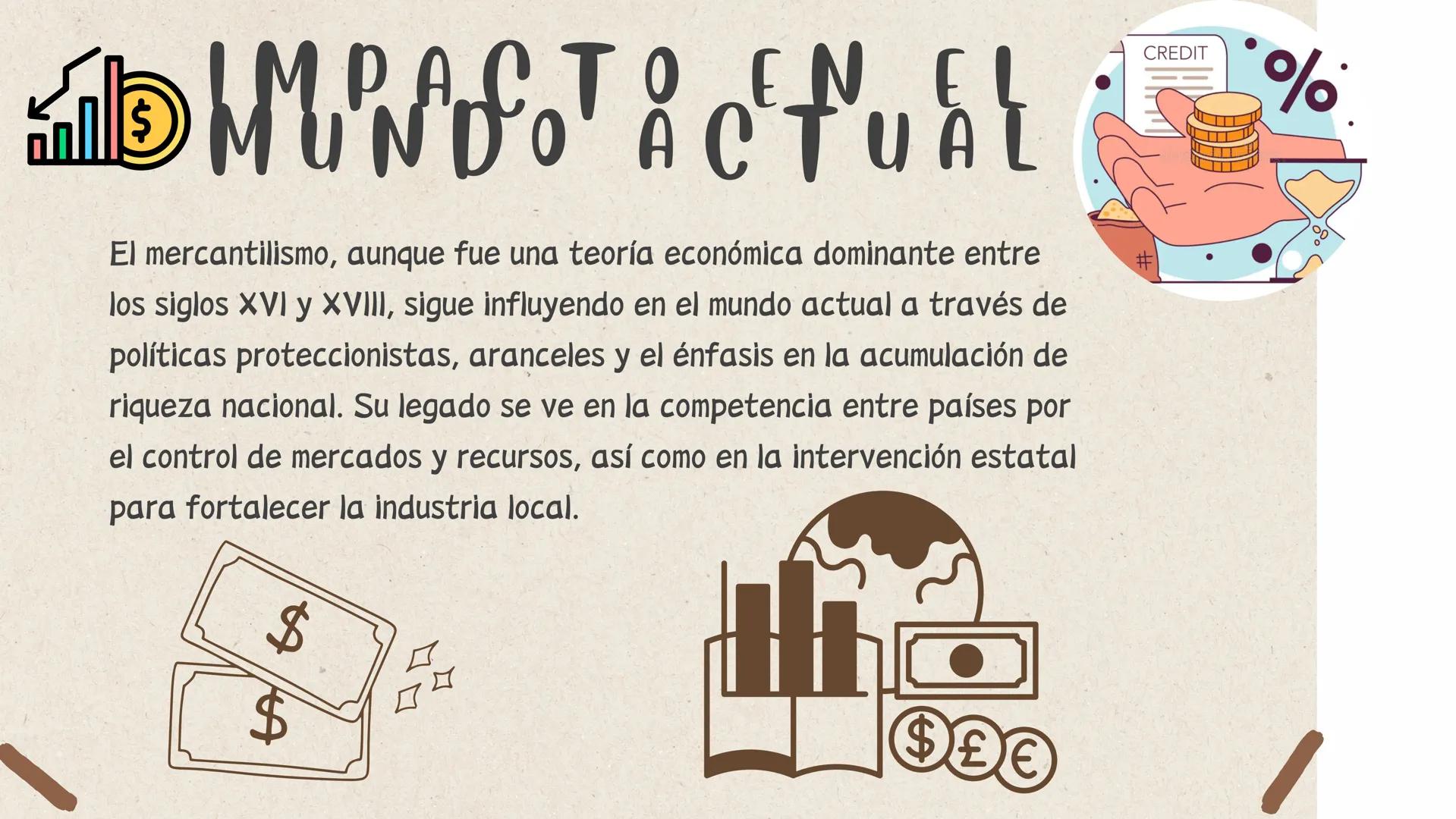 # EL
# MERCANTILISMO $
INTRODUCCION
El mercantilismo fue una corriente económica y
política que predominó en Europa entre los
siglos XVI y