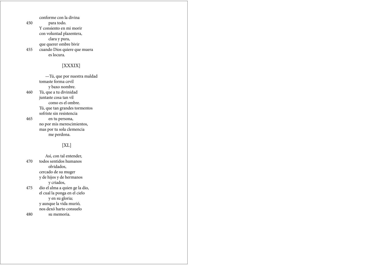 # JORGE MANRIQUE
Coplas a la muerte de su padre
De Poesía, edición de Vicente Beltrán, en curso de revisión para la Biblioteca clásica de