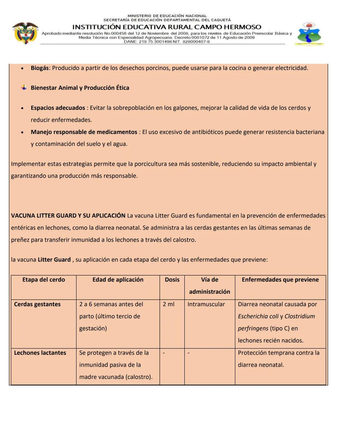 MINISTERIO DE EDUCACIÓN NACIONAL
SECRETARÍA DE EDUCACIÓN DEPARTAMENTAL DEL CAQUETÁ
INSTITUCIÓN EDUCATIVA RURAL CAMPO HERMOSO
Aprobado median