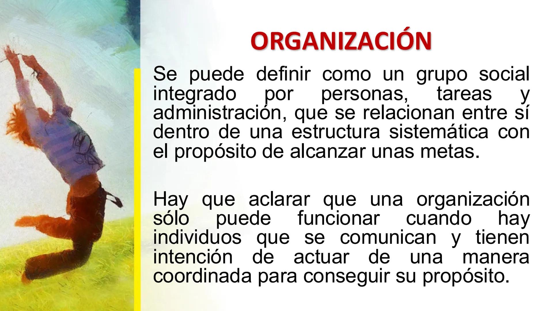 # CLIMA Y CULTURA
# ORGANIZACIONAL
Catalina Sánchez Ángel
Catalinasanchez.censa@gmail.com # ¿QUÉ ES UNA ORGANIZACIÓN? ORGANIZACIÓN
Se pued