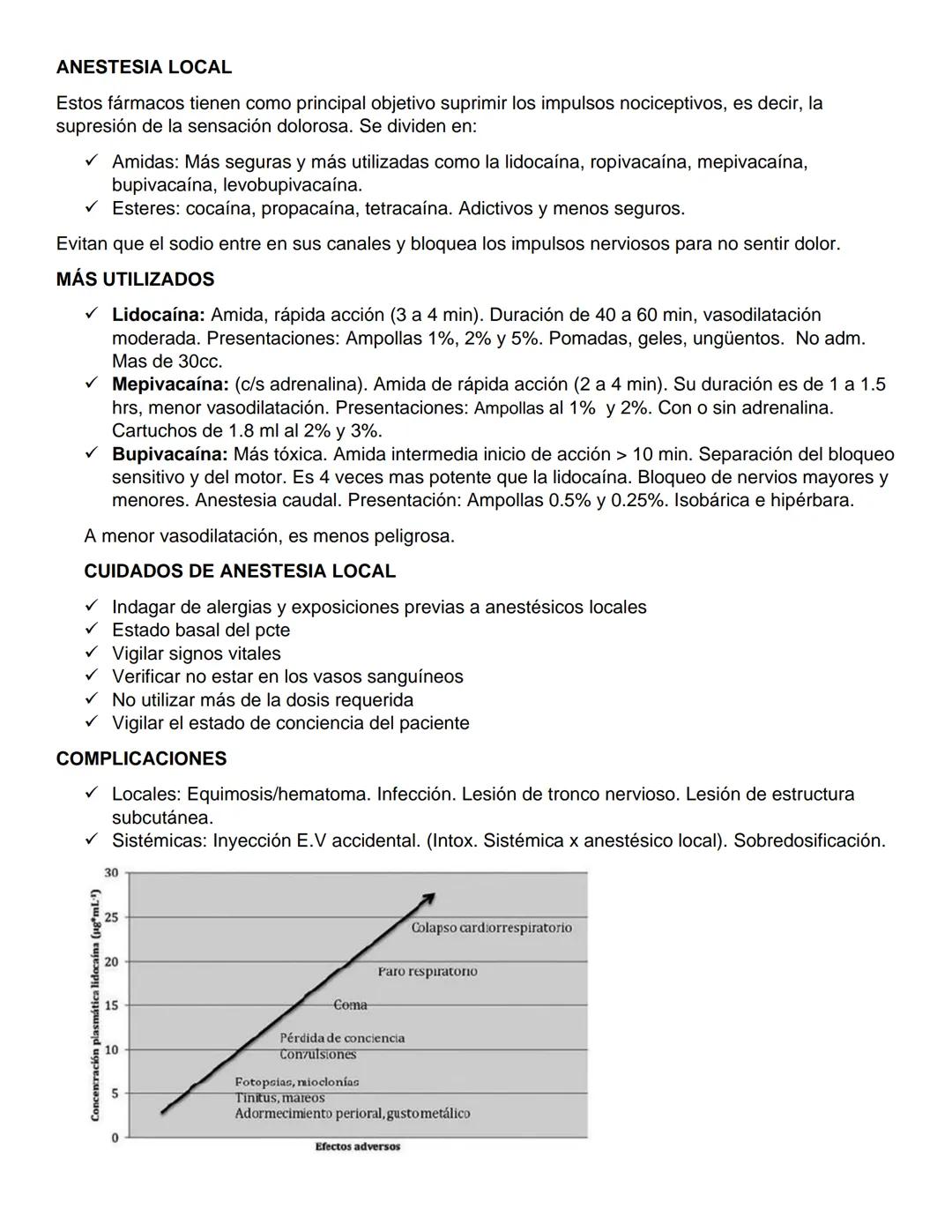 PARCIAL 2: VALORACIÓN
ANESTÉSICA
Tema 1
Anestesia: Es un estado en el que se pierde la conciencia mental y la percepción de otras
sensacione