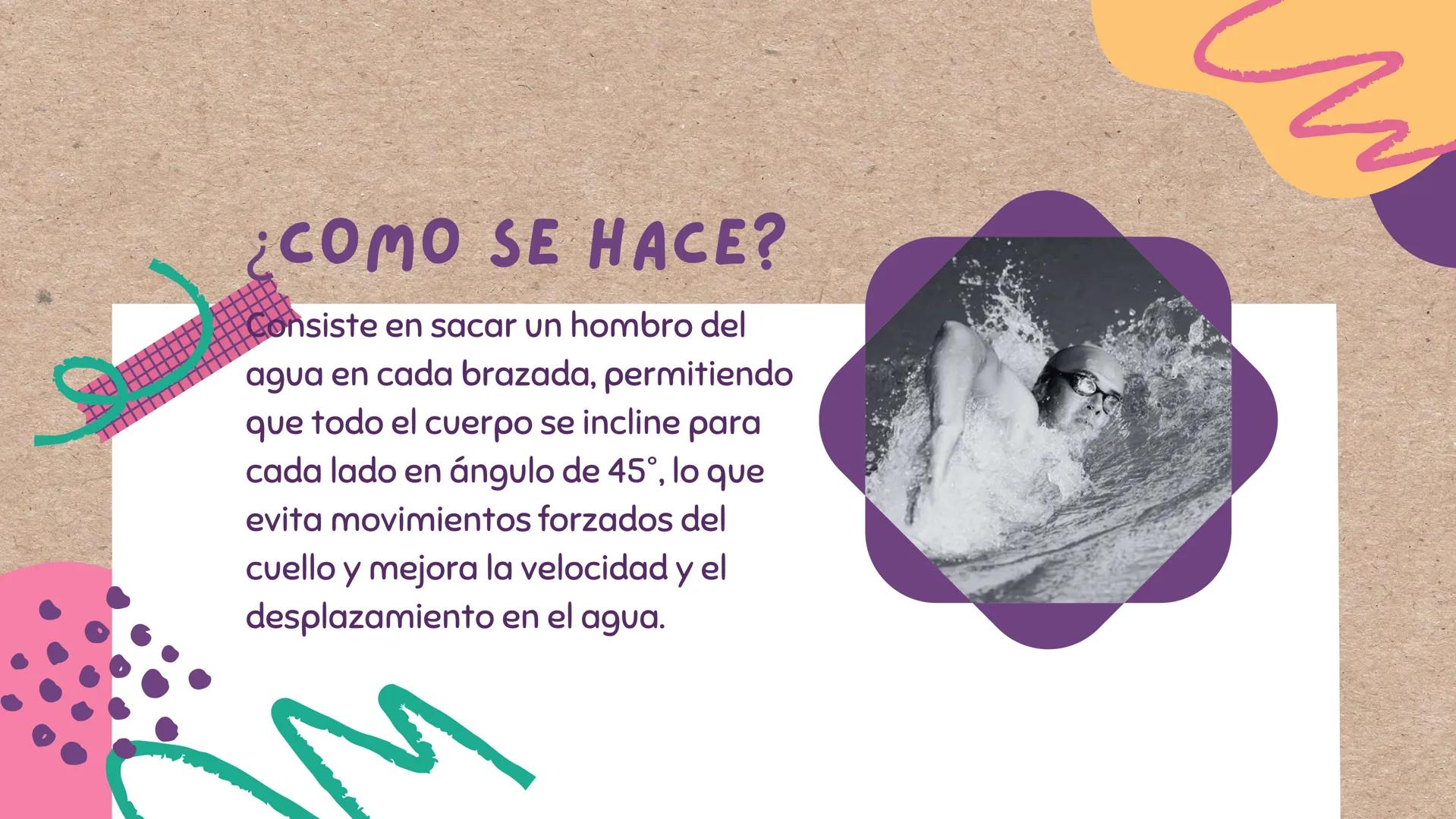 # ¡ESTILO LIBRE! # ¡ESTILO LIBRE! EN LA NATACIÓN EXISTE
MUCHOS TIPOS DE
TÉCNICAS Y ESTILOS DE
NADO, UNO DE LOS MAS
IMPORTANTES ES EL
ESTILO