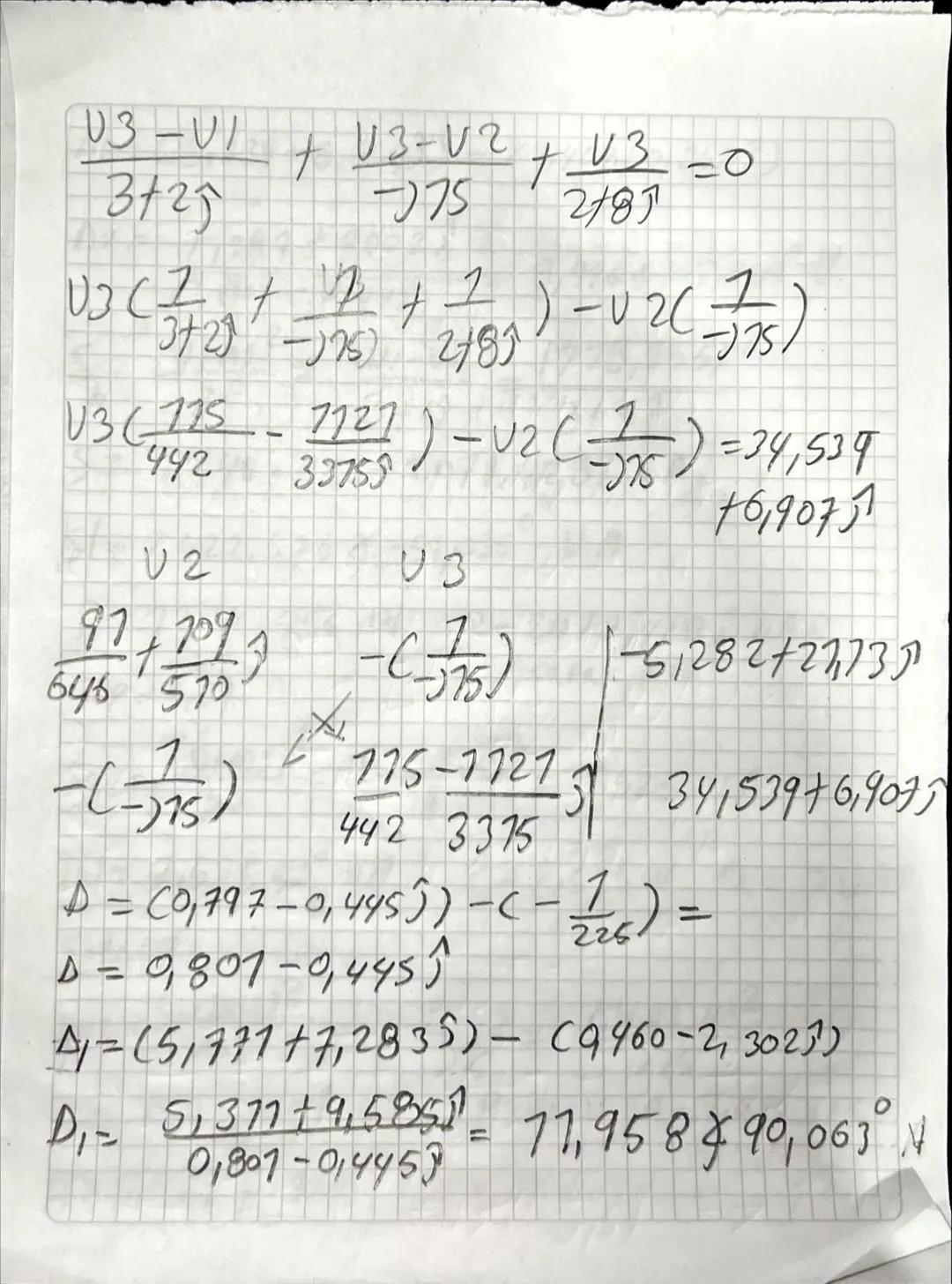 10
80
COS (100
土
20л 400m H
200m H
M
m
m
300MH +
10~
VO
Souf
720 cos(100t+90°) v
temporal
→ Sasorial.
R= 202
B=202
400mH
2=2200(400m) = 40;
