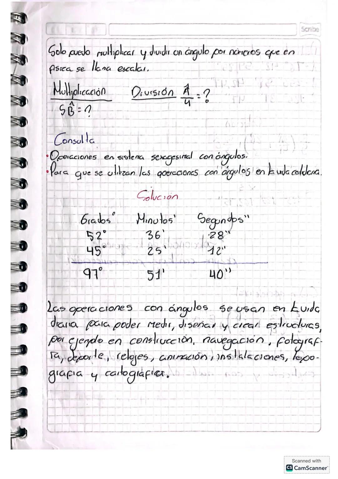 --- OCR Start ---
Ray 1
31 01 25
Scribe
Dibujos
个
•Angulo Recto
•Angulo agudo
•Angulo llano
•Ángulo obluso
•Angulo nulo
↑
•Angulo complelo
•