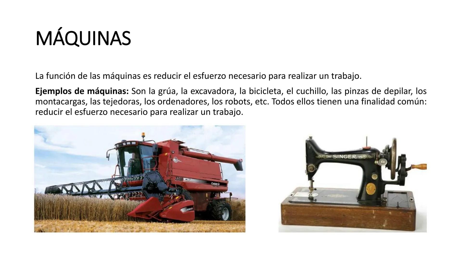 # TECNOLOGIA E INFORMATICA
SEPTIMO I PERIODO 2025 MÁQUINAS
La función de las máquinas es reducir el esfuerzo necesario para realizar un tra