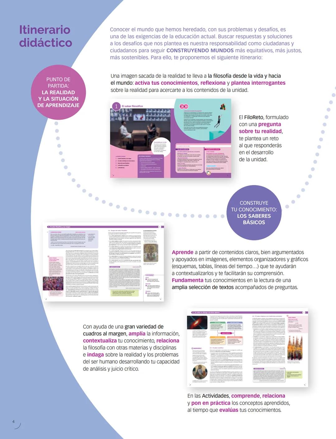 PROYECTO
construyendo
mundos
Filosofía
Este libro es una obra colectiva concebida, diseñada
y creada en el Departamento de Ediciones de Sant